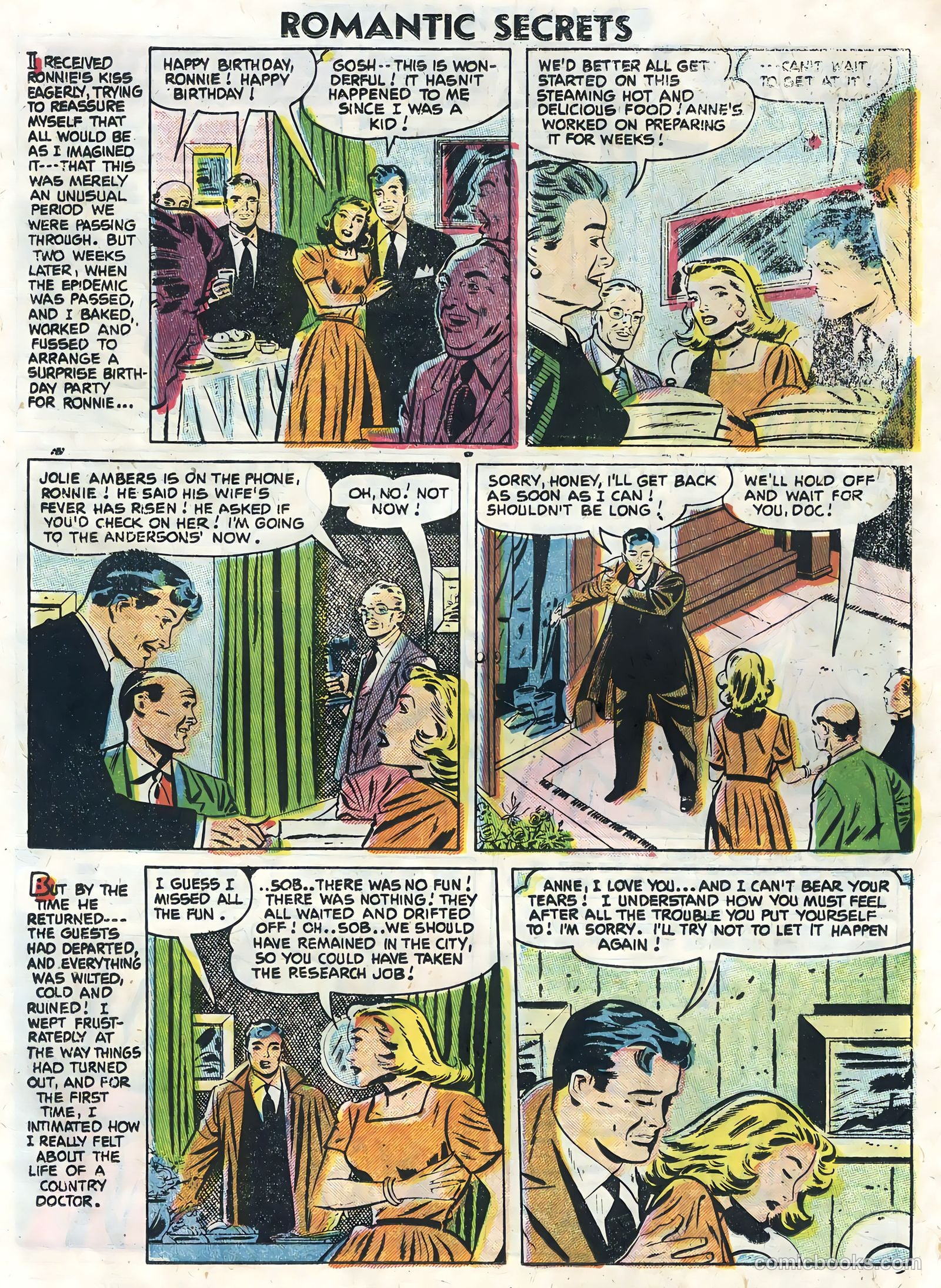 Romantic Secrets #5 (1955) — page 23 of 36