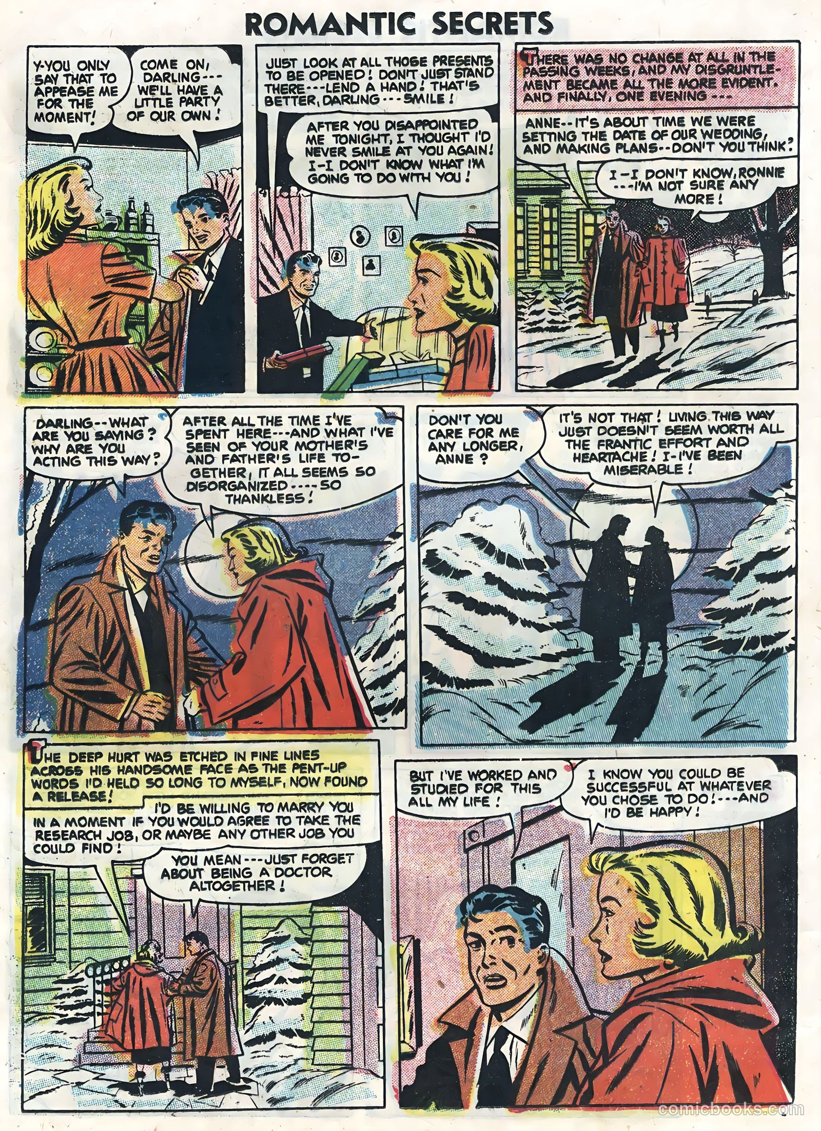 Romantic Secrets #5 (1955) — page 24 of 36