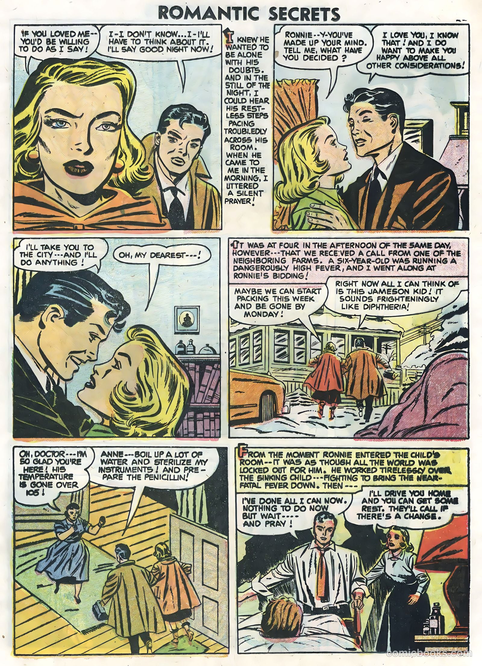 Romantic Secrets #5 (1955) — page 25 of 36