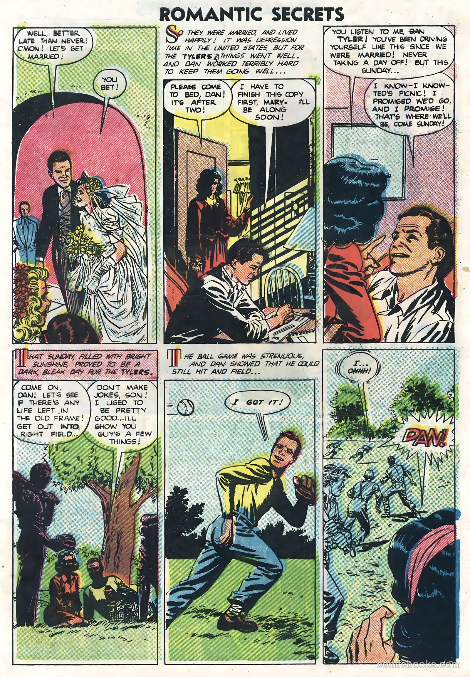 Romantic Secrets #5 (1955) — page 29 of 36