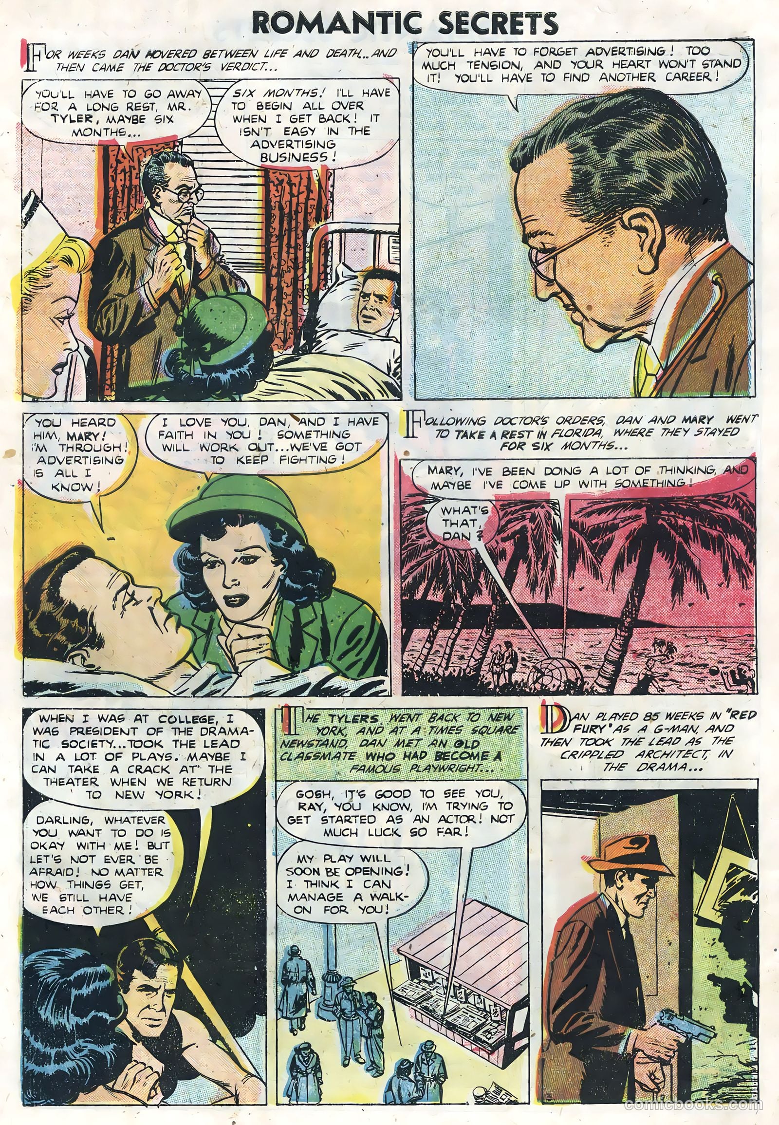 Romantic Secrets #5 (1955) — page 30 of 36