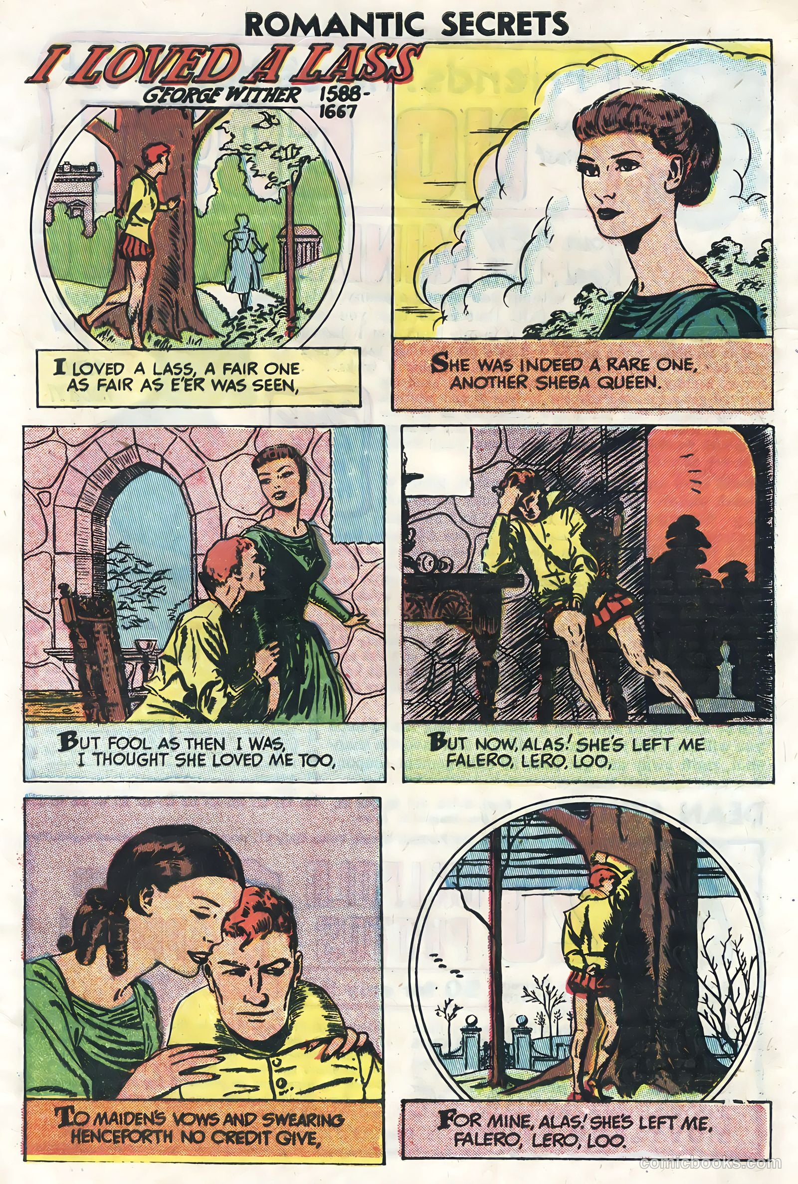 Romantic Secrets #5 (1955) — page 33 of 36