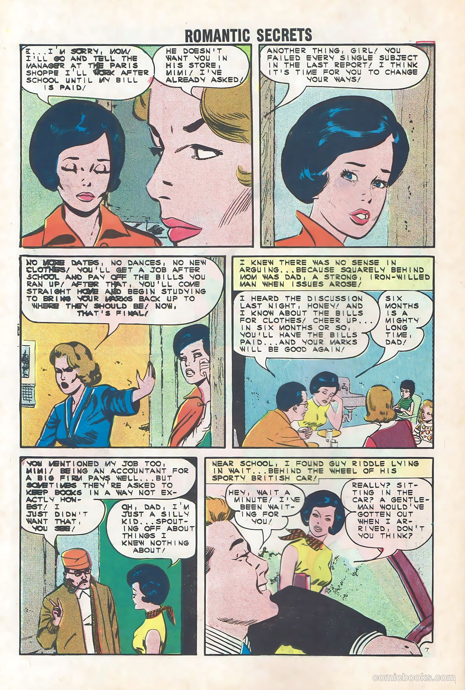 Romantic Secrets #50 (1964) — page 10 of 36