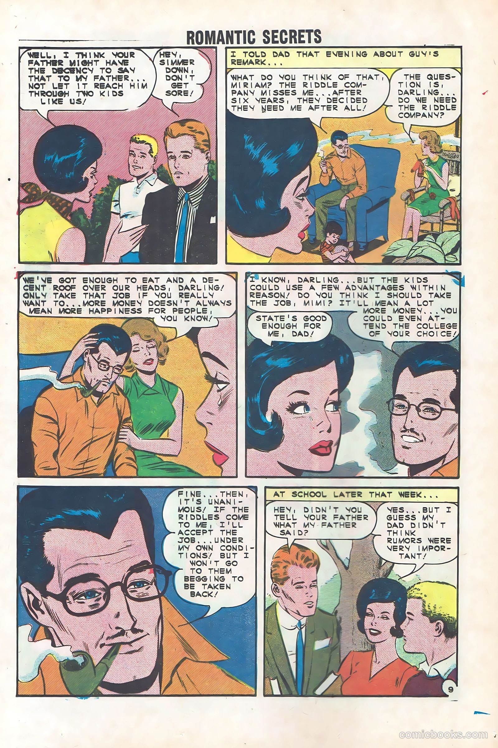 Romantic Secrets #50 (1964) — page 12 of 36