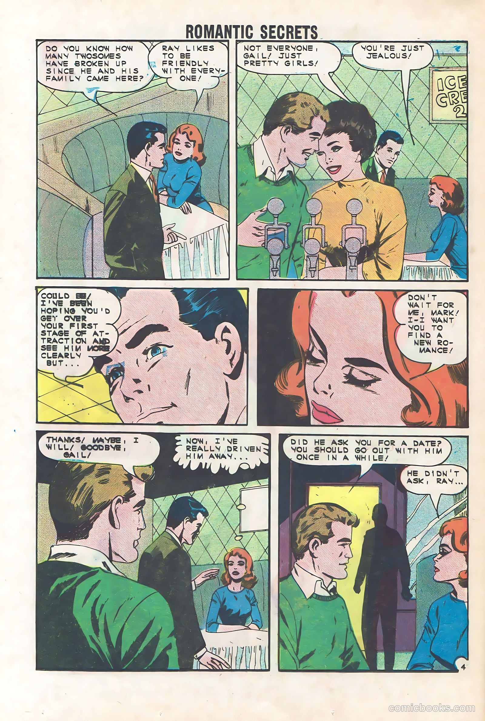 Romantic Secrets #50 (1964) — page 24 of 36