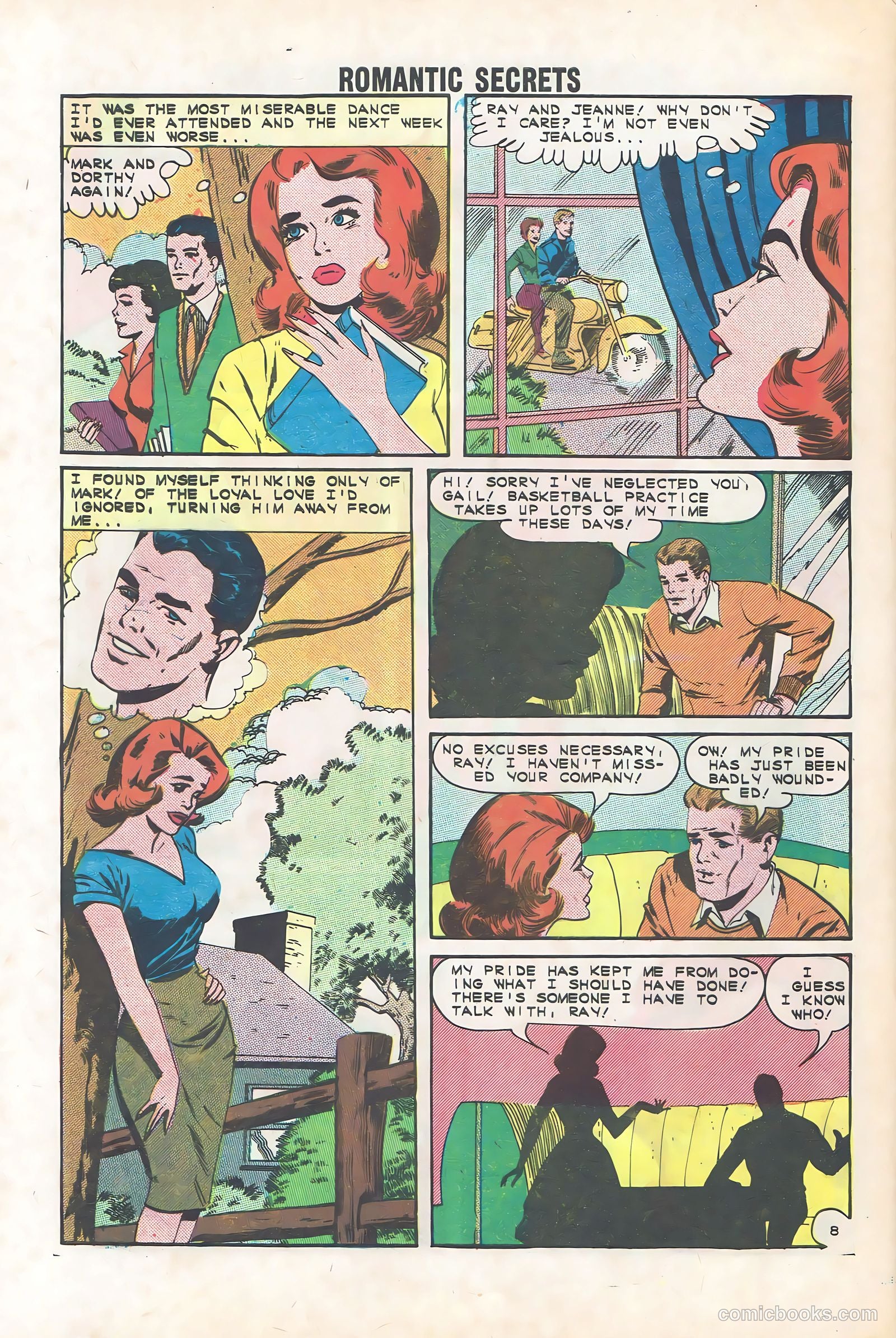 Romantic Secrets #50 (1964) — page 28 of 36
