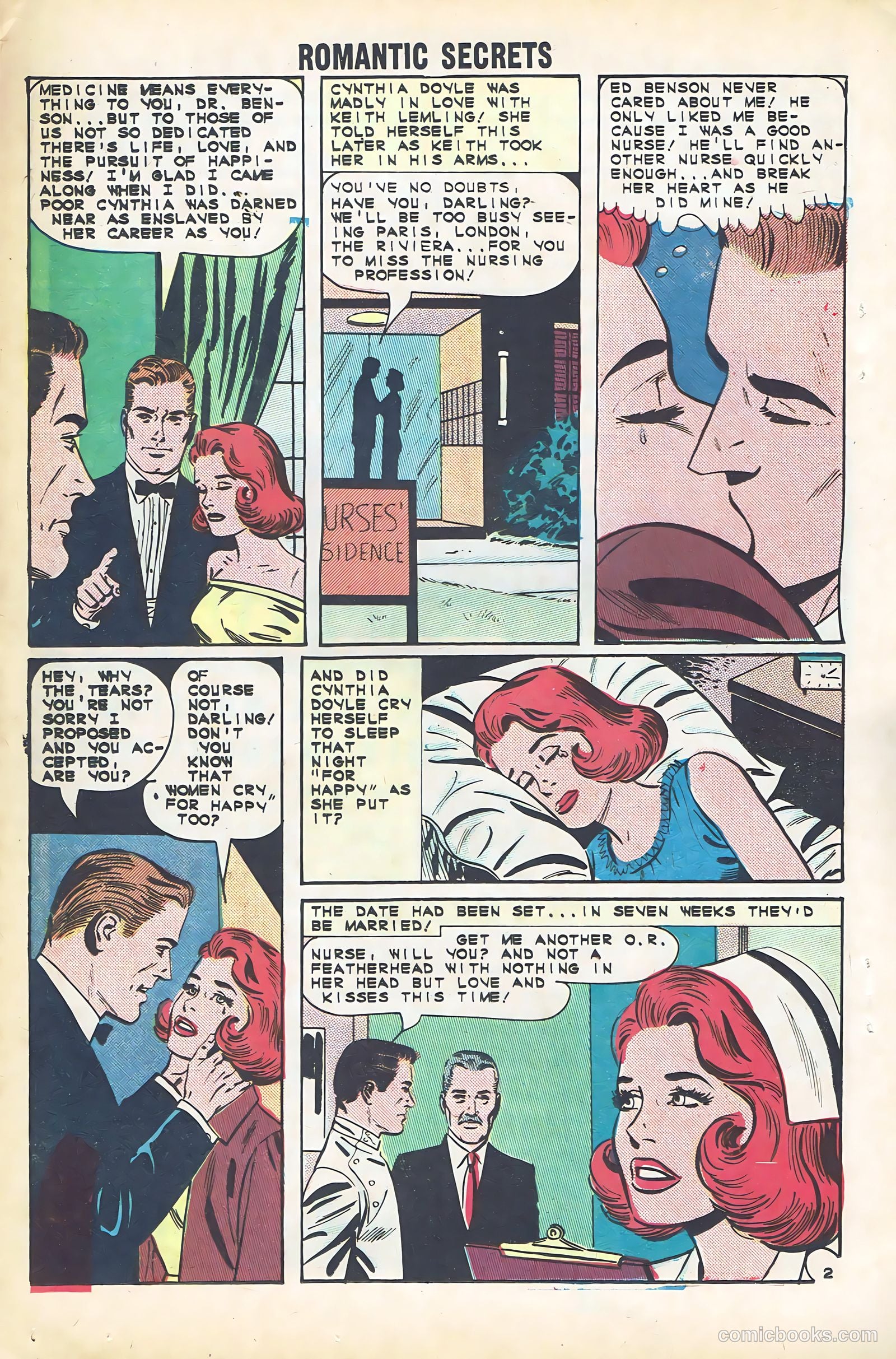 Romantic Secrets #51 (1964) — page 16 of 36