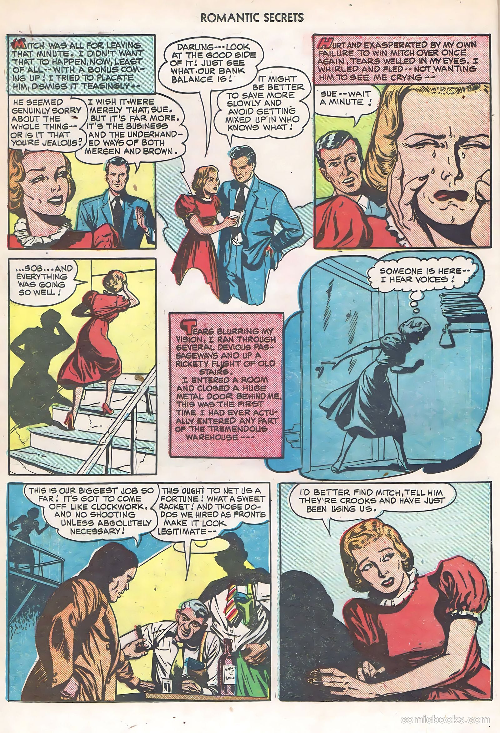 Romantic Secrets #6 (1950) — page 10 of 52
