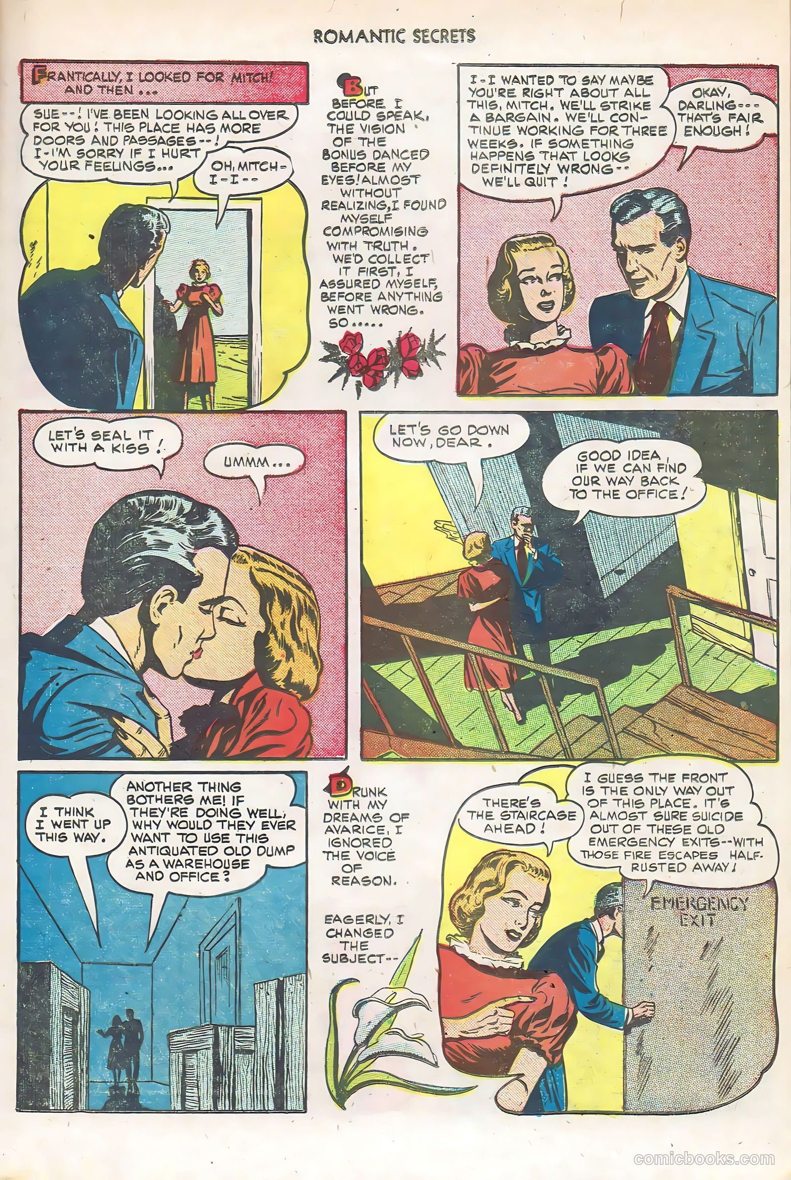 Romantic Secrets #6 (1950) — page 11 of 52