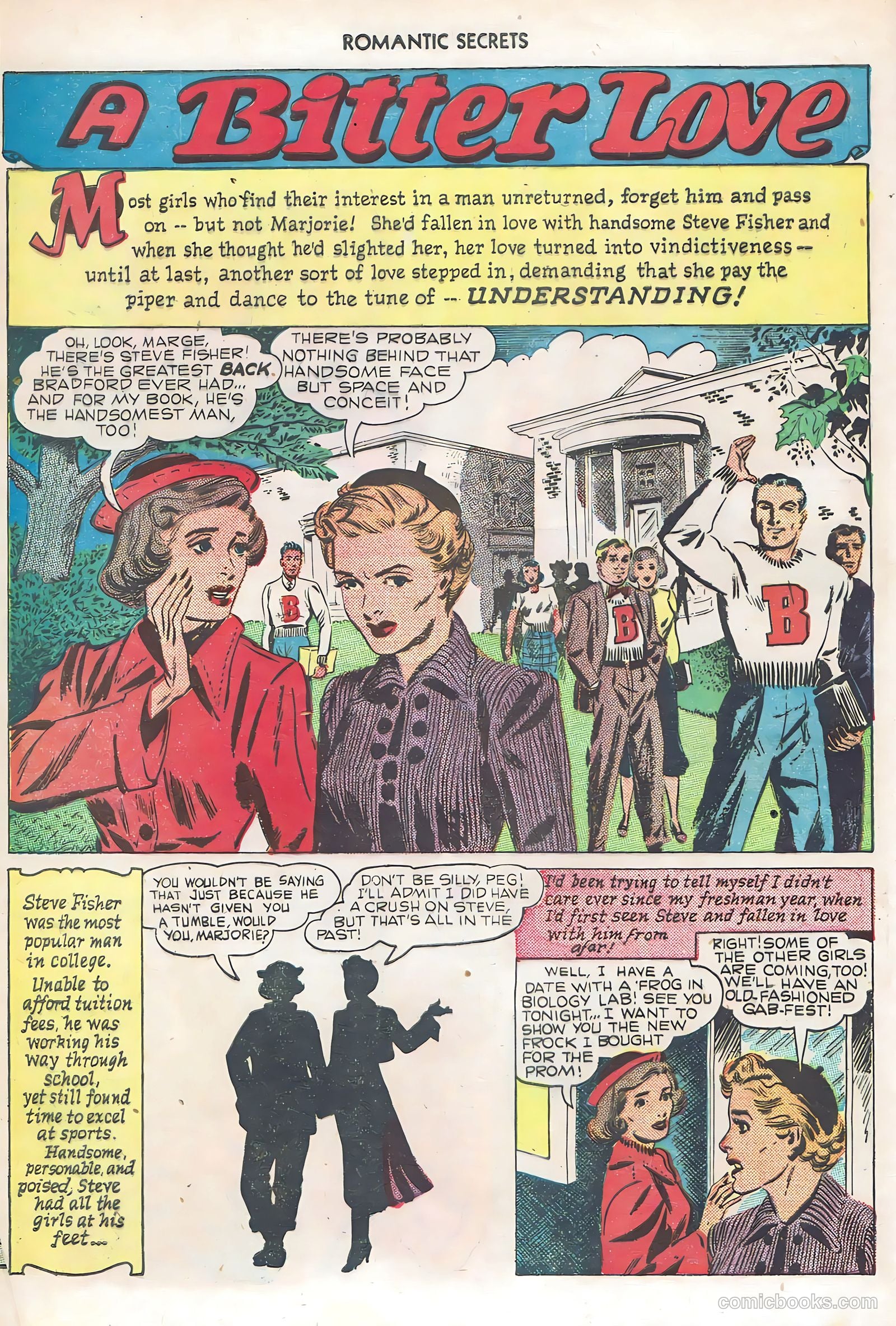 Romantic Secrets #6 (1950) — page 16 of 52