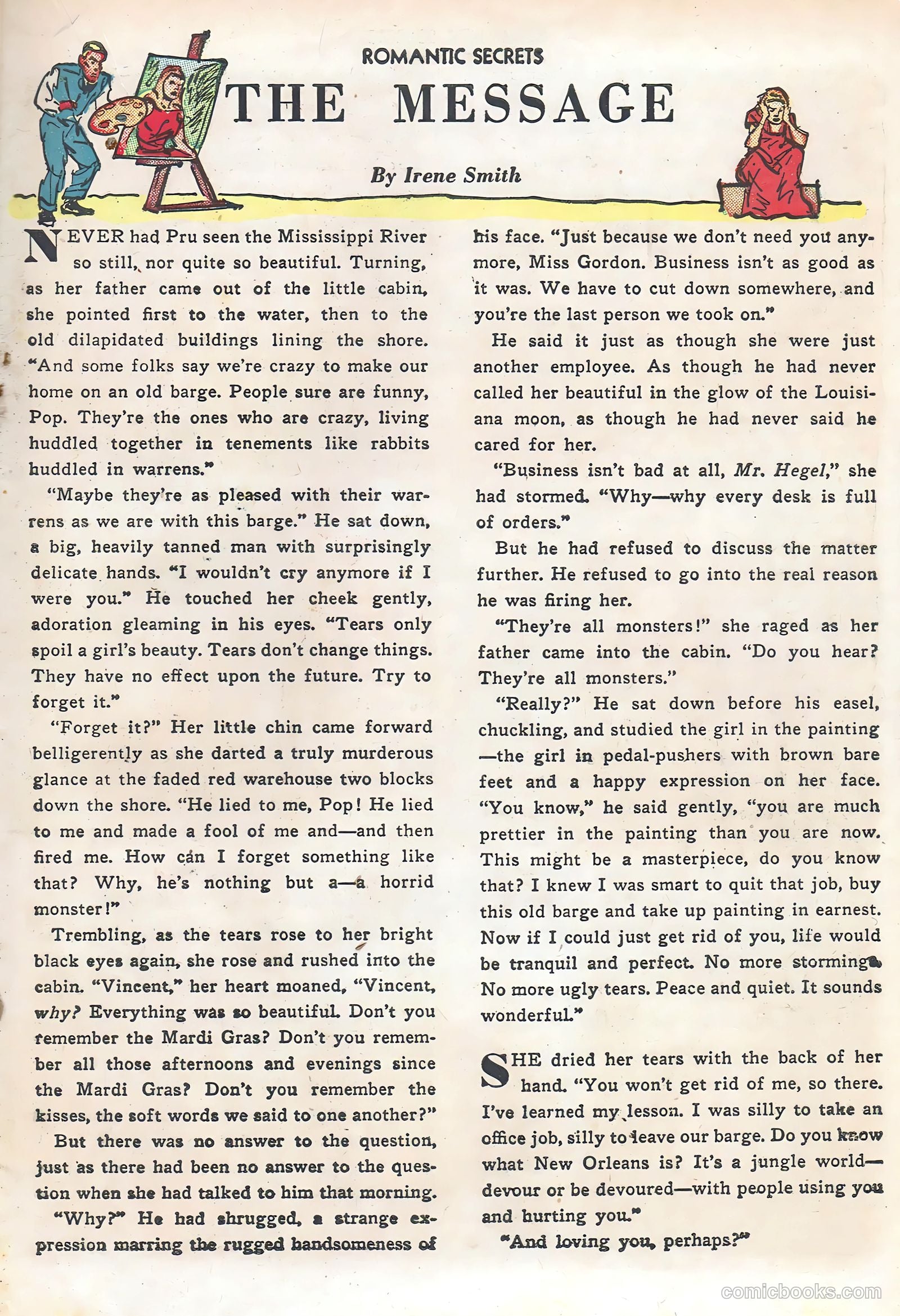 Romantic Secrets #6 (1950) — page 27 of 52
