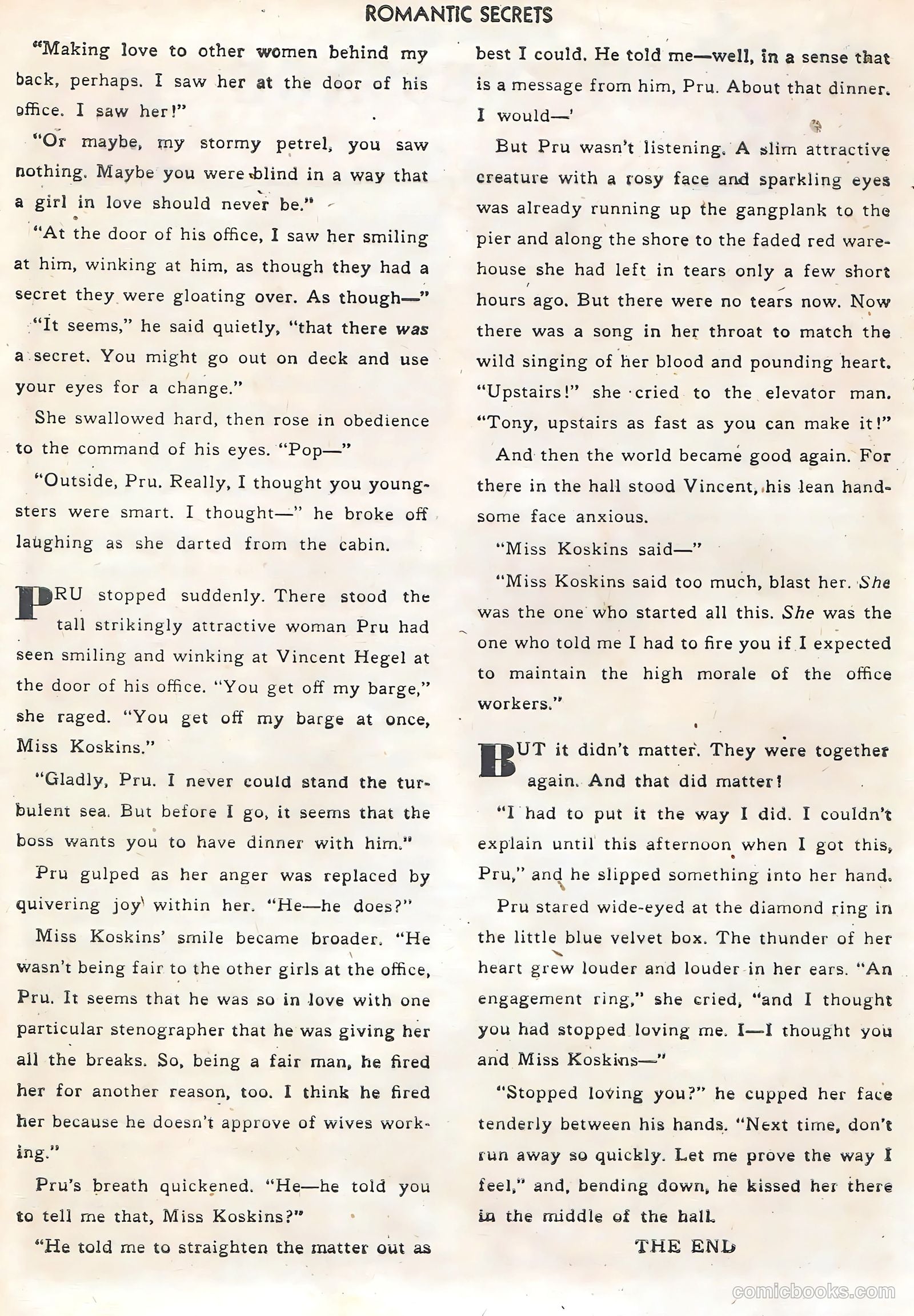 Romantic Secrets #6 (1950) — page 28 of 52