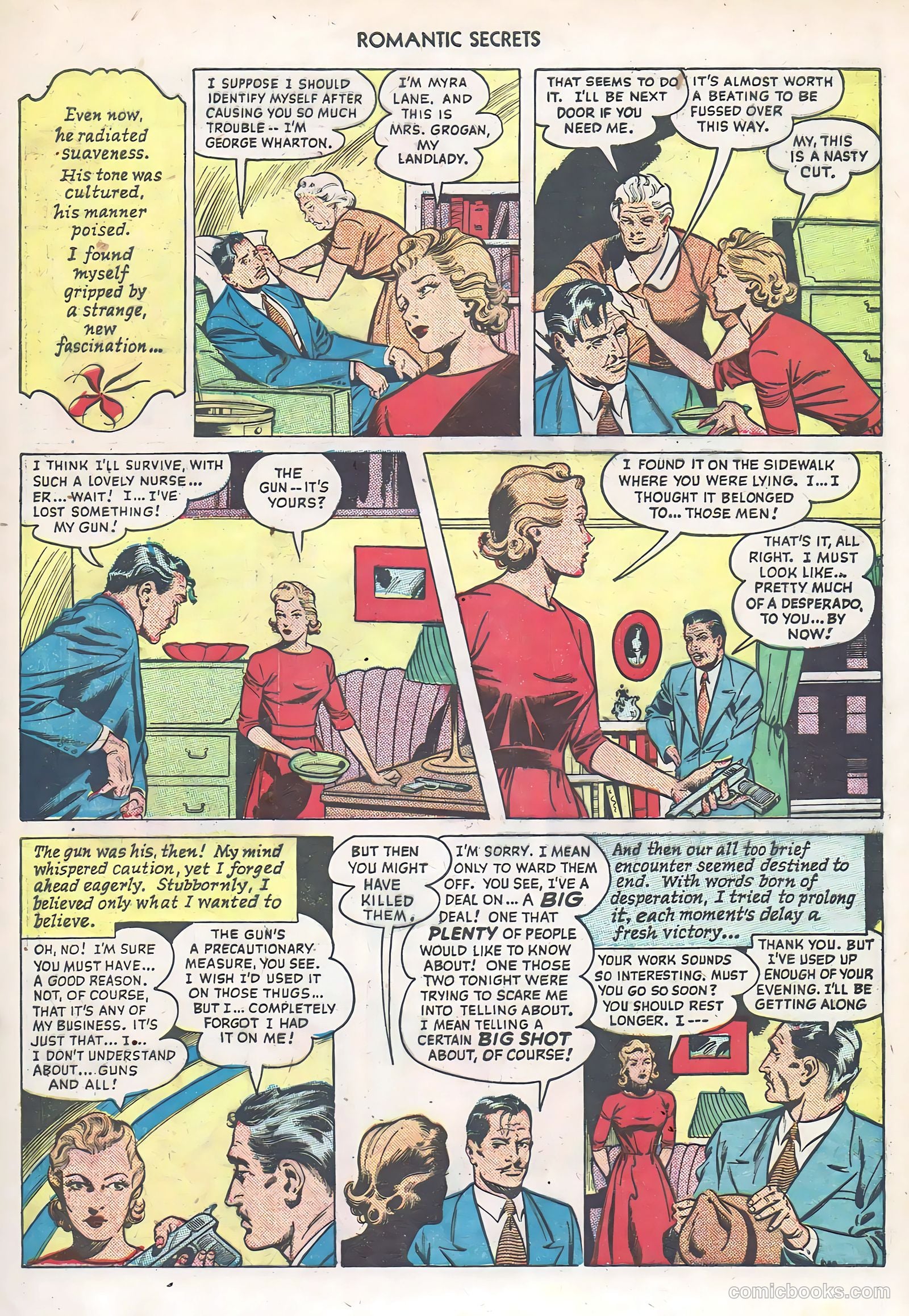 Romantic Secrets #6 (1950) — page 31 of 52