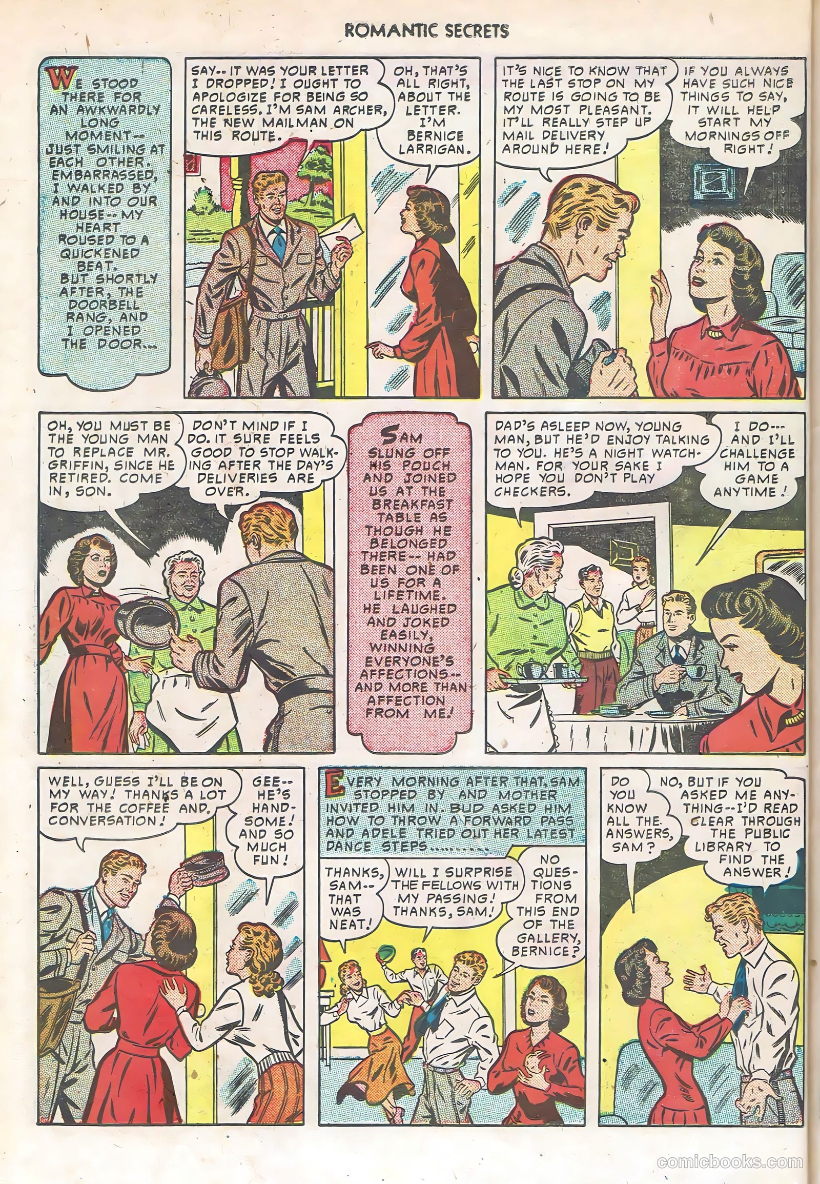 Romantic Secrets #6 (1950) — page 42 of 52