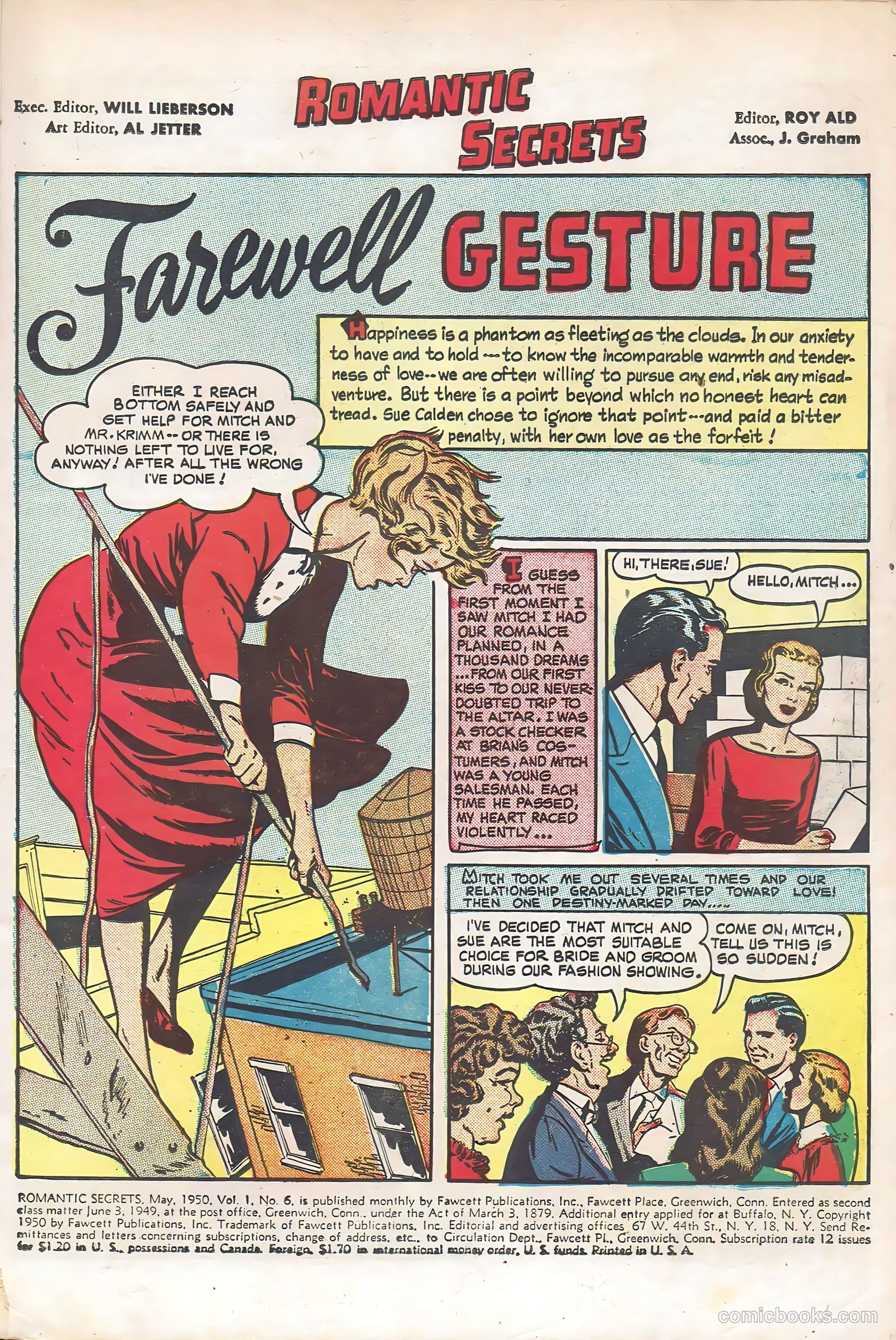 Romantic Secrets #6 (1956) — page 3 of 52