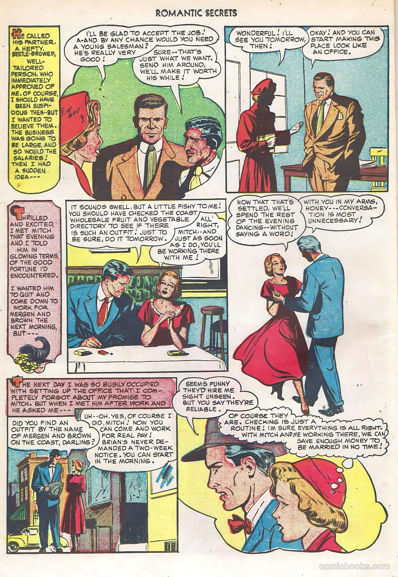 Romantic Secrets #6 (1956) — page 6 of 52