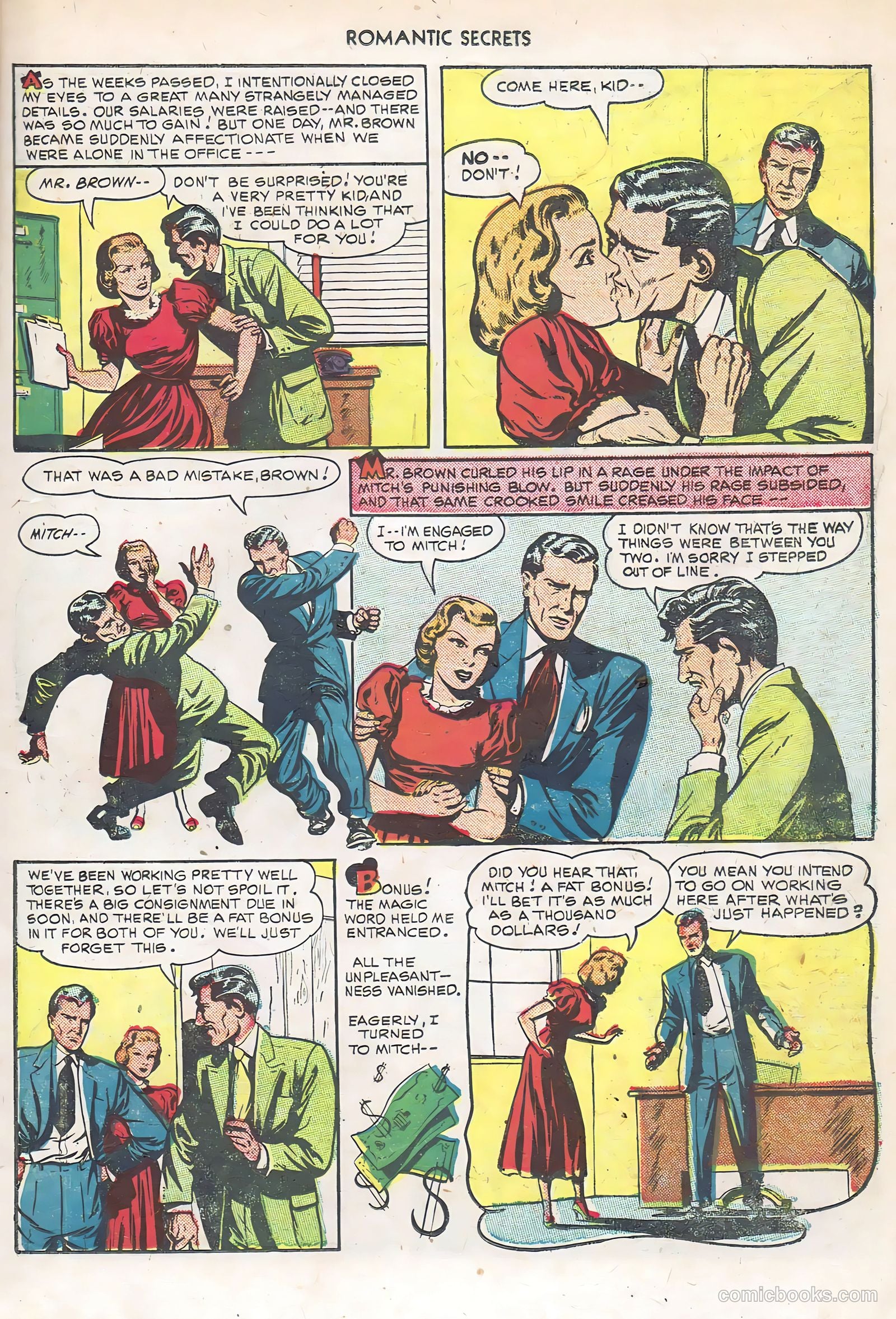 Romantic Secrets #6 (1956) — page 9 of 52