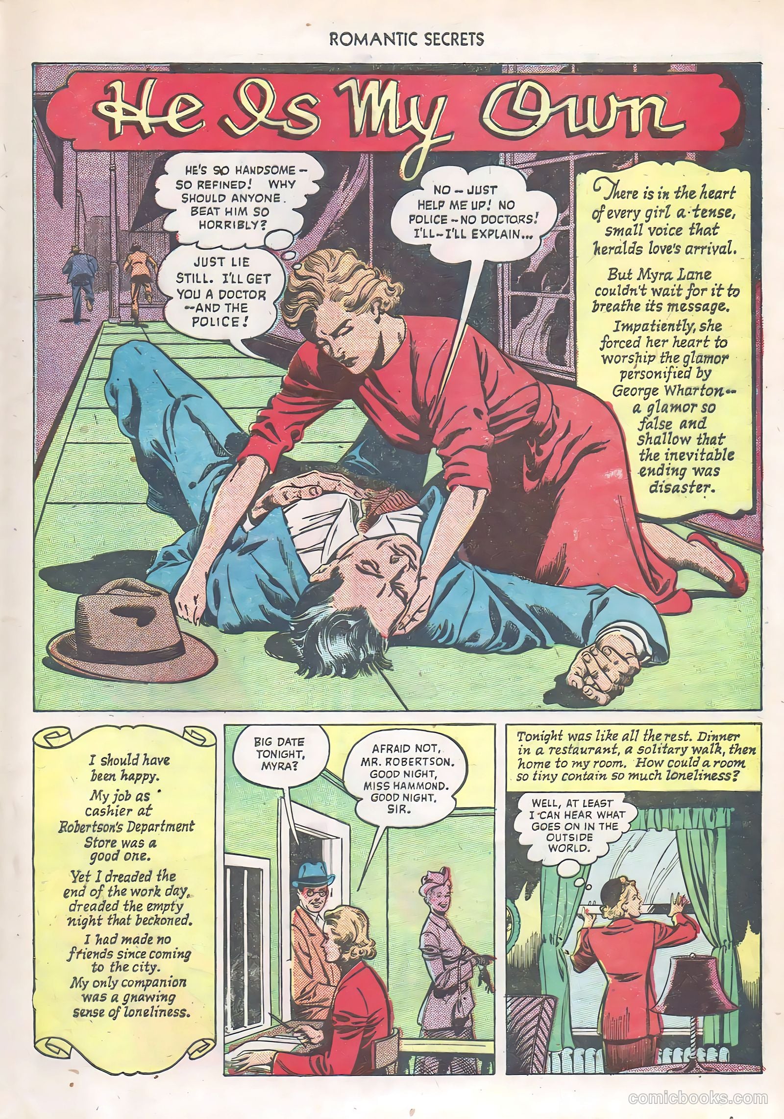 Romantic Secrets #6 (1956) — page 29 of 52