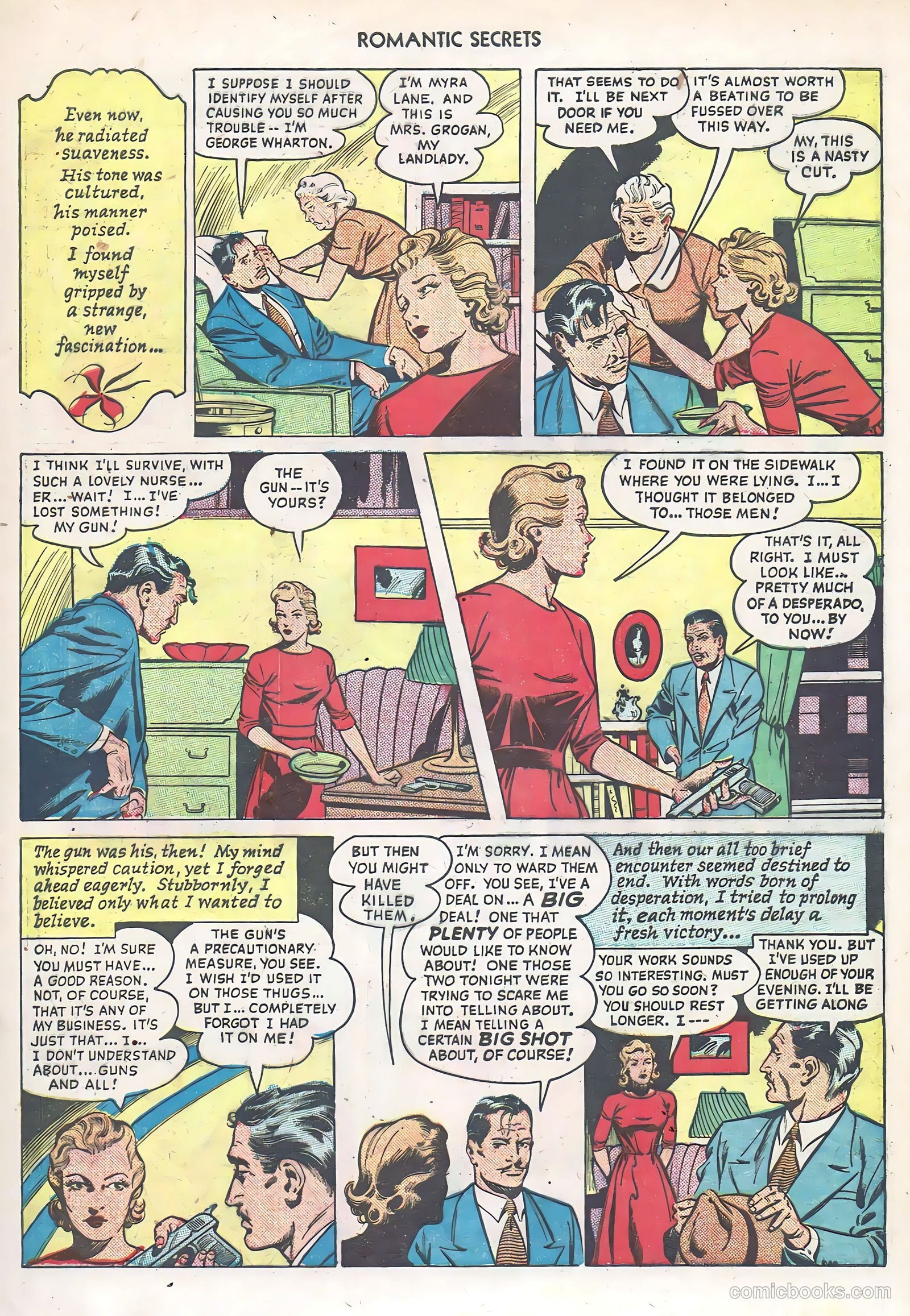 Romantic Secrets #6 (1956) — page 31 of 52