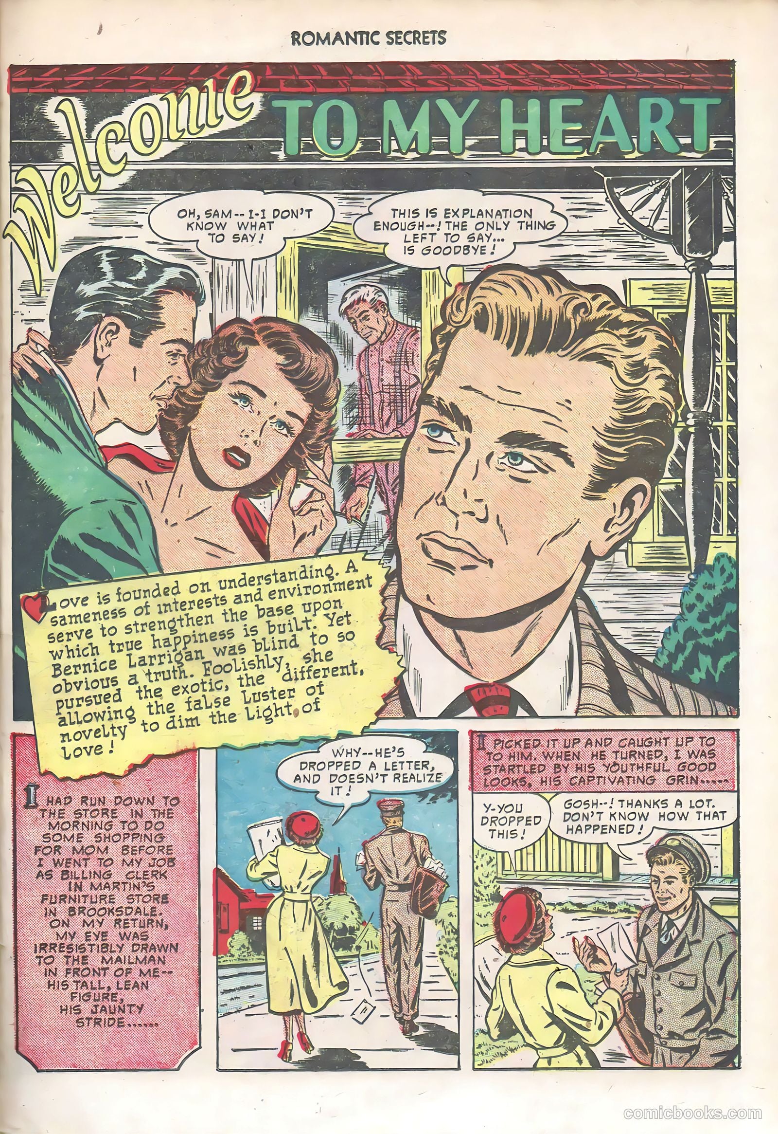 Romantic Secrets #6 (1956) — page 41 of 52