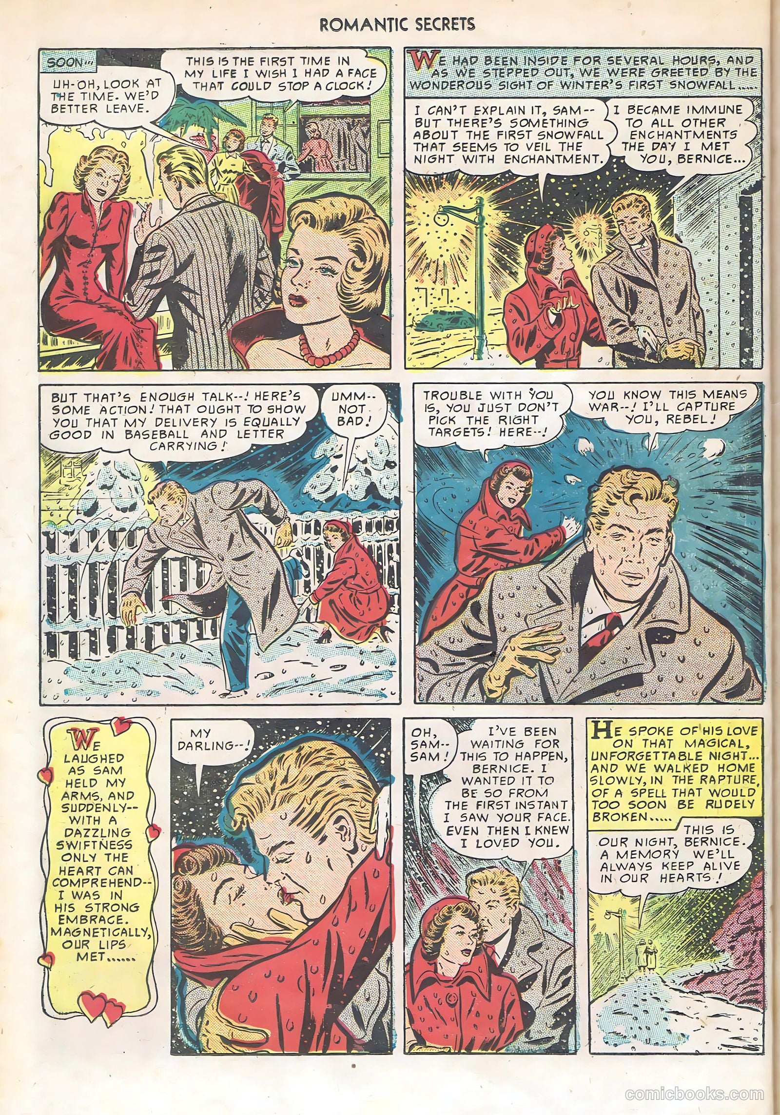 Romantic Secrets #6 (1956) — page 44 of 52