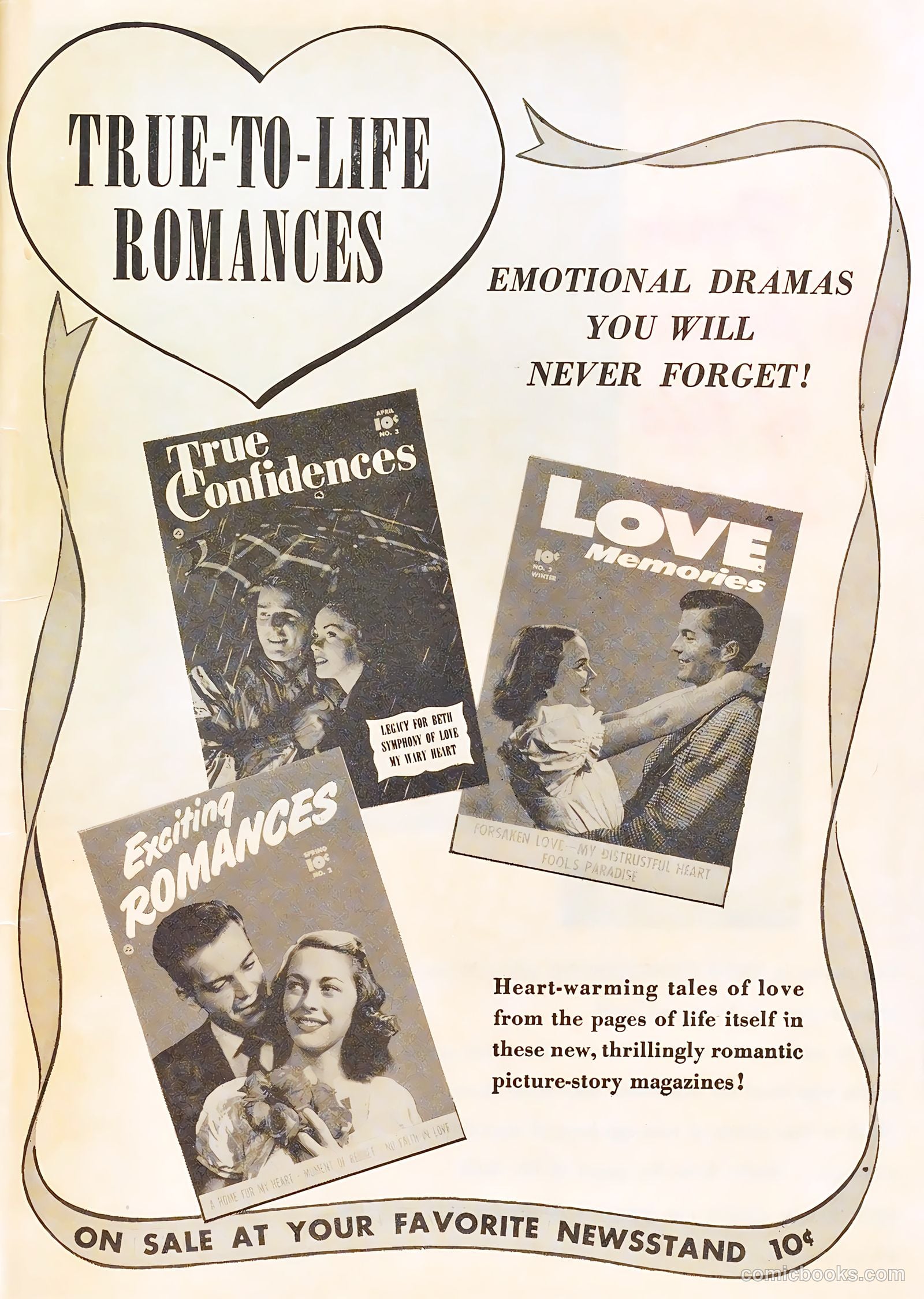 Romantic Secrets #6 (1956) — page 51 of 52