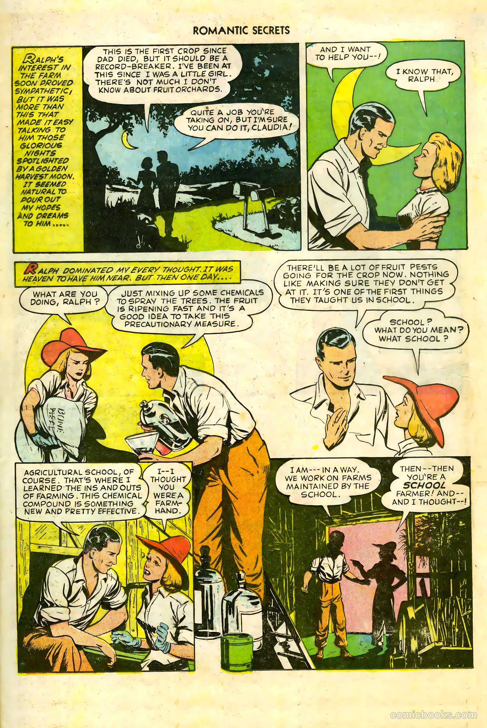 Romantic Secrets #7 (1950) — page 4 of 36