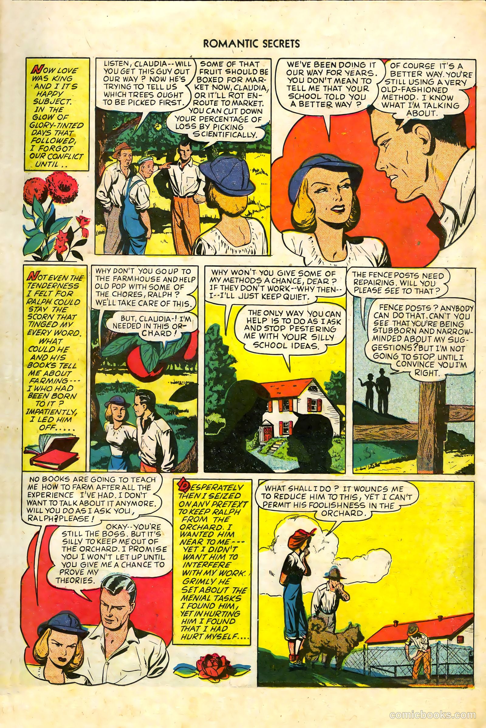 Romantic Secrets #7 (1950) — page 7 of 36