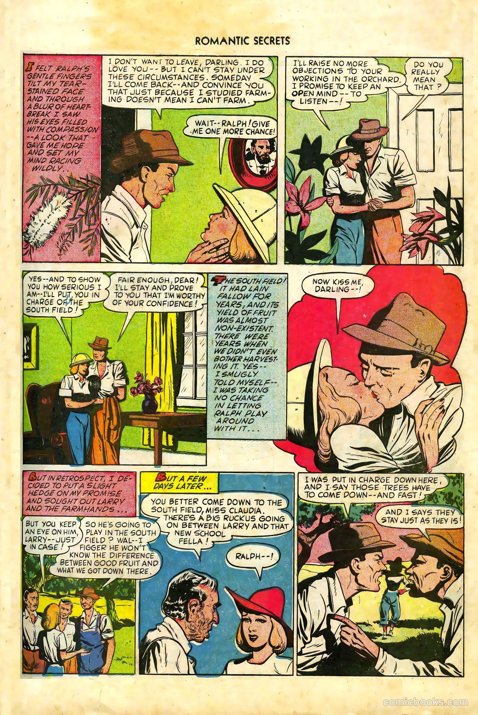 Romantic Secrets #7 (1950) — page 11 of 36