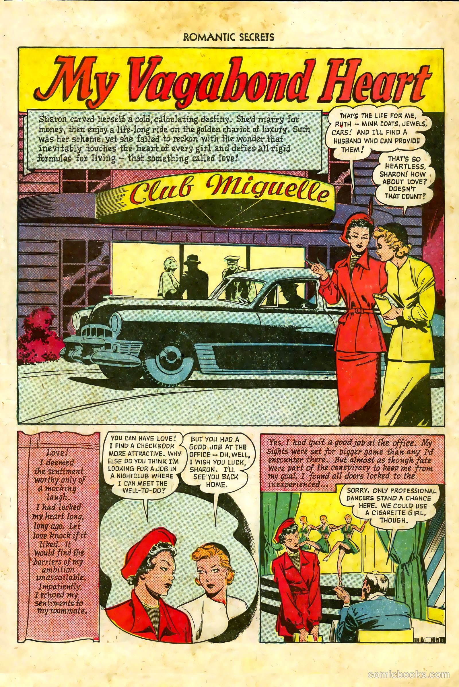 Romantic Secrets #7 (1950) — page 15 of 36