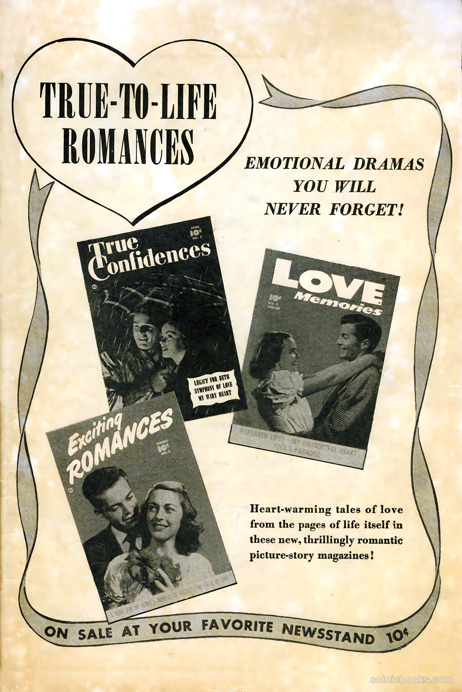 Romantic Secrets #7 (1950) — page 35 of 36