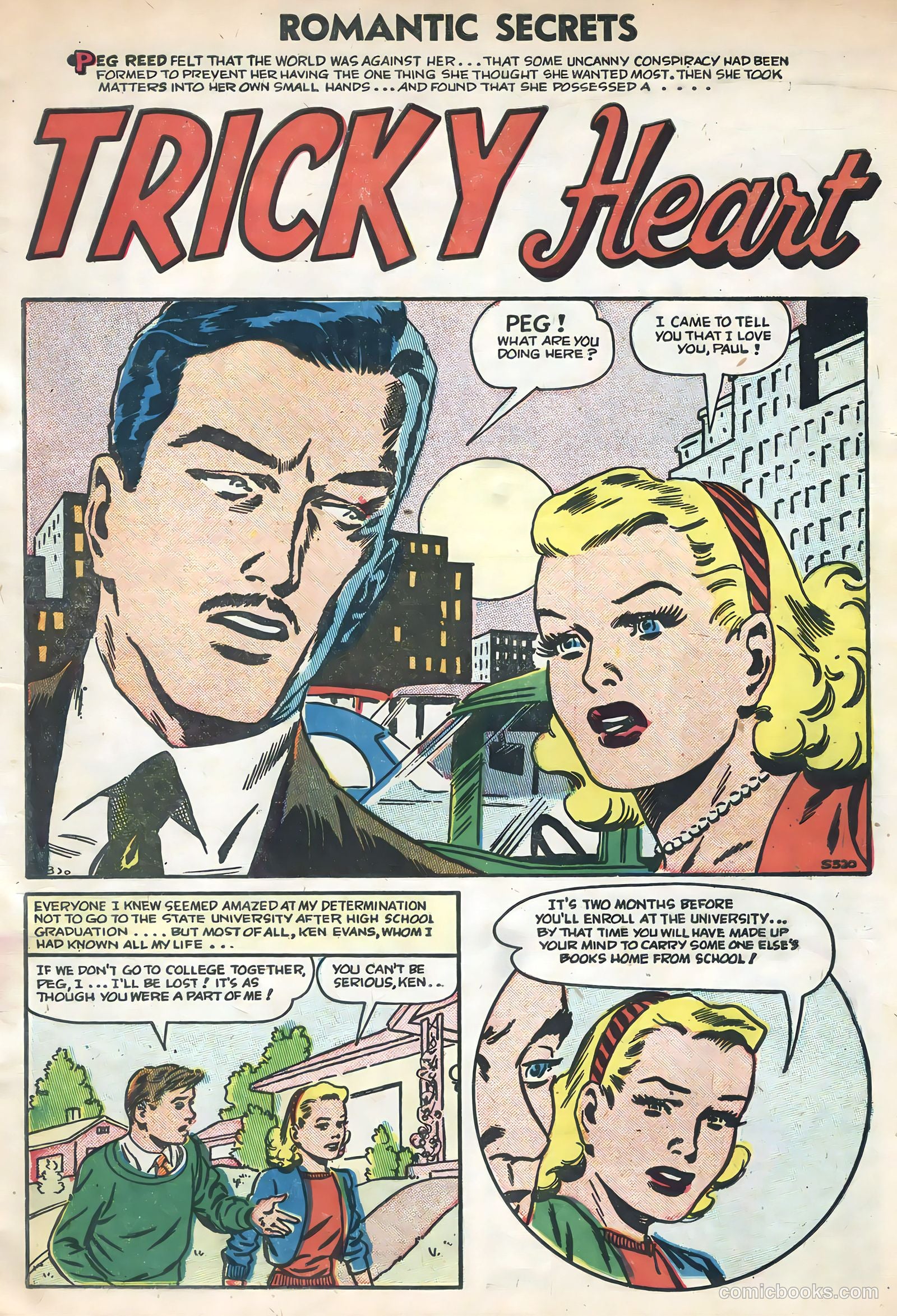 Romantic Secrets #7 (1956) — page 3 of 36