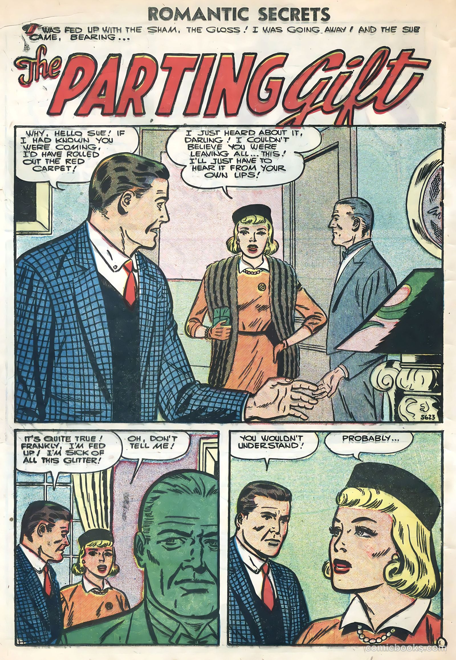 Romantic Secrets #7 (1956) — page 12 of 36