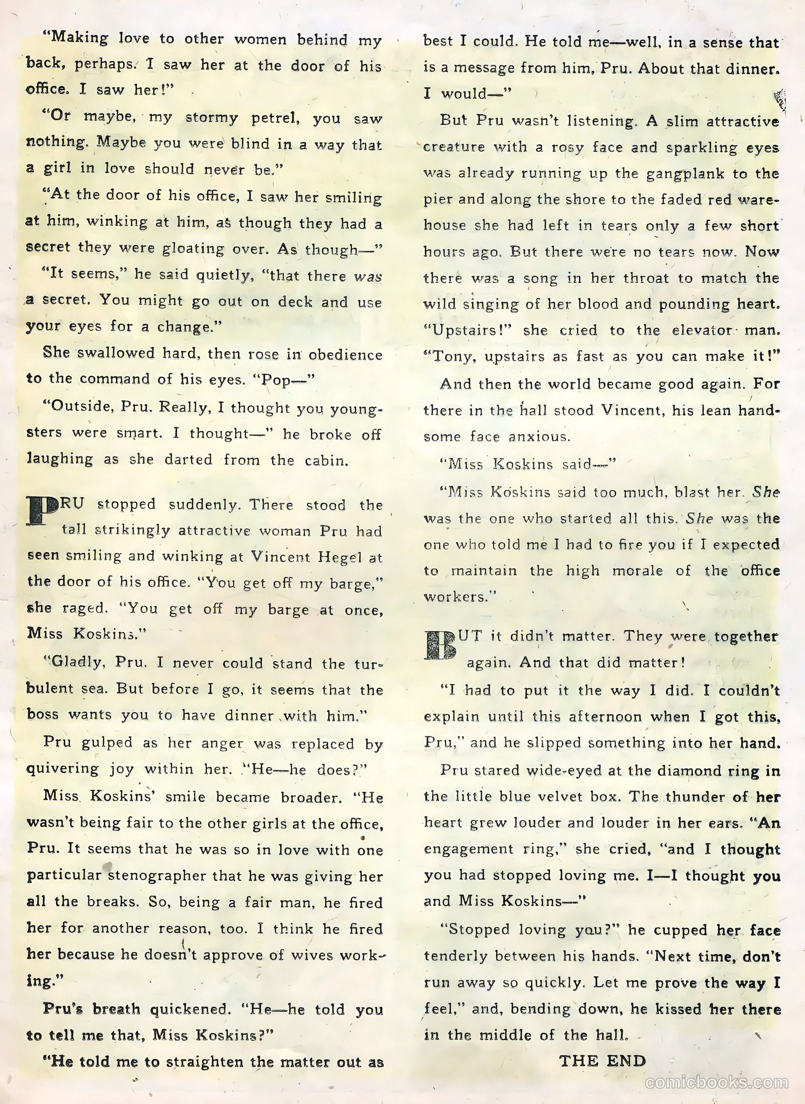 Romantic Secrets #7 (1956) — page 17 of 36