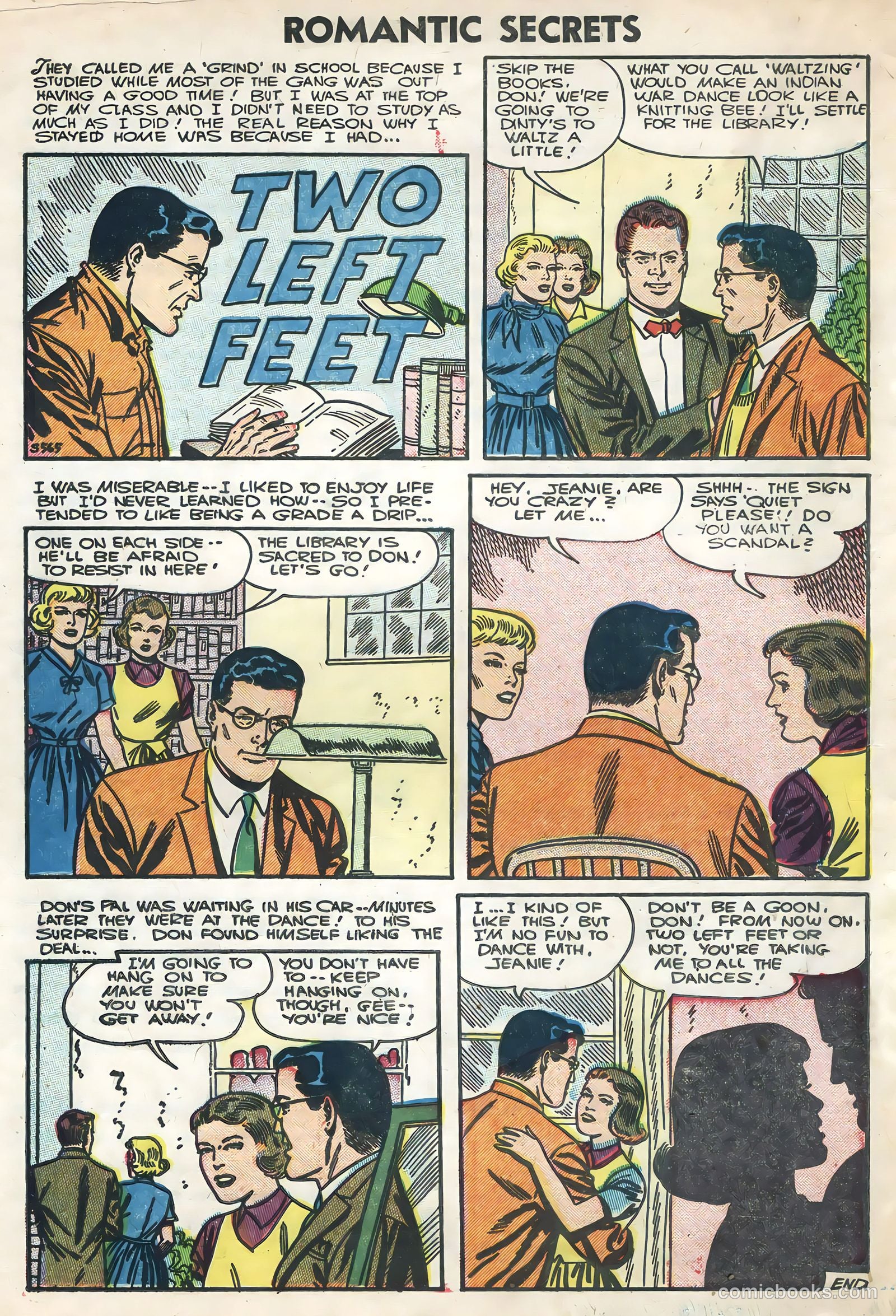 Romantic Secrets #7 (1956) — page 18 of 36