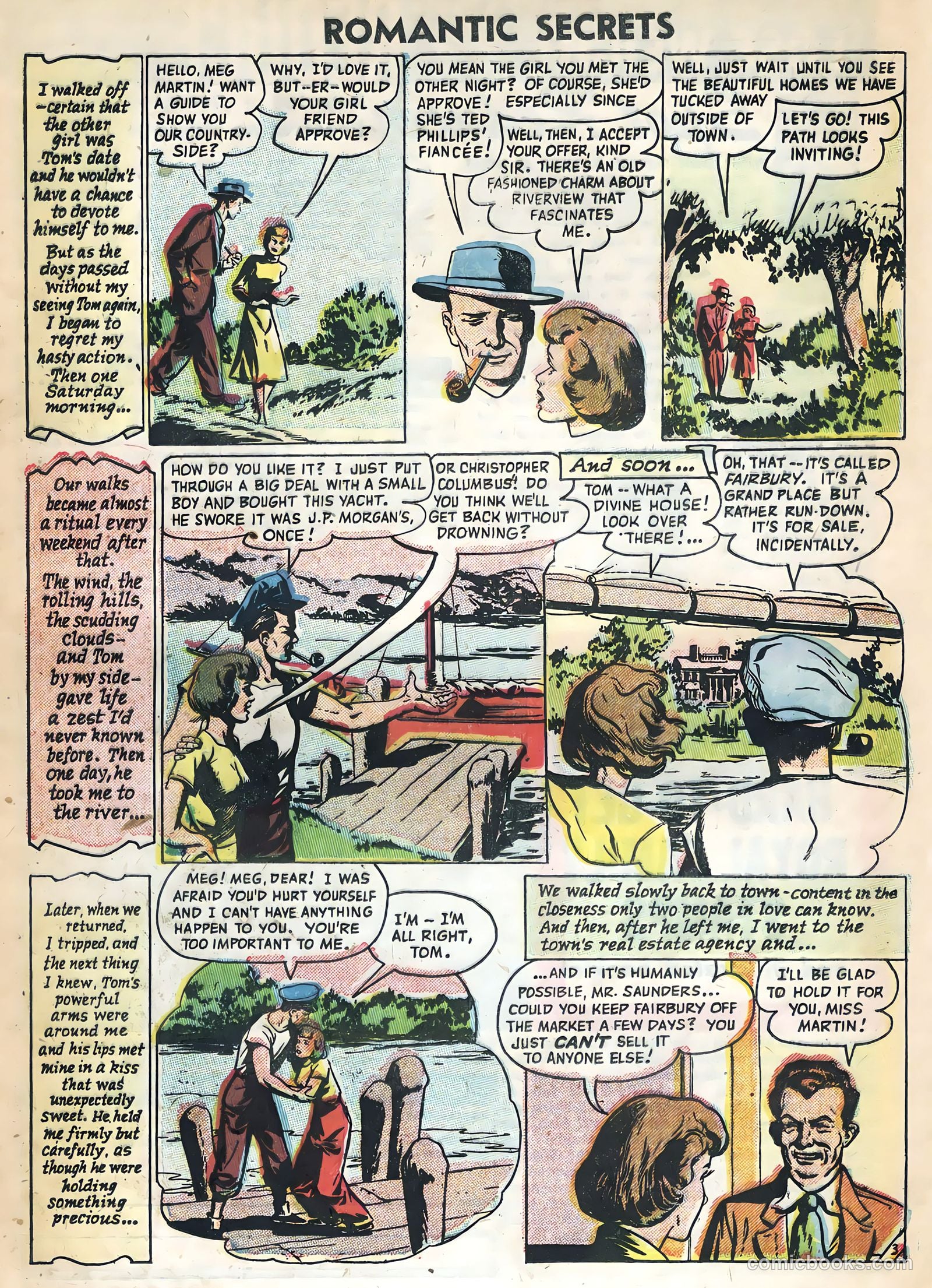 Romantic Secrets #7 (1956) — page 21 of 36