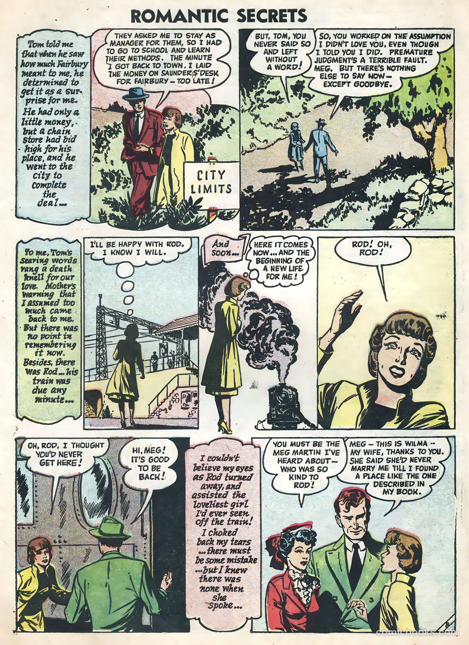 Romantic Secrets #7 (1956) — page 27 of 36