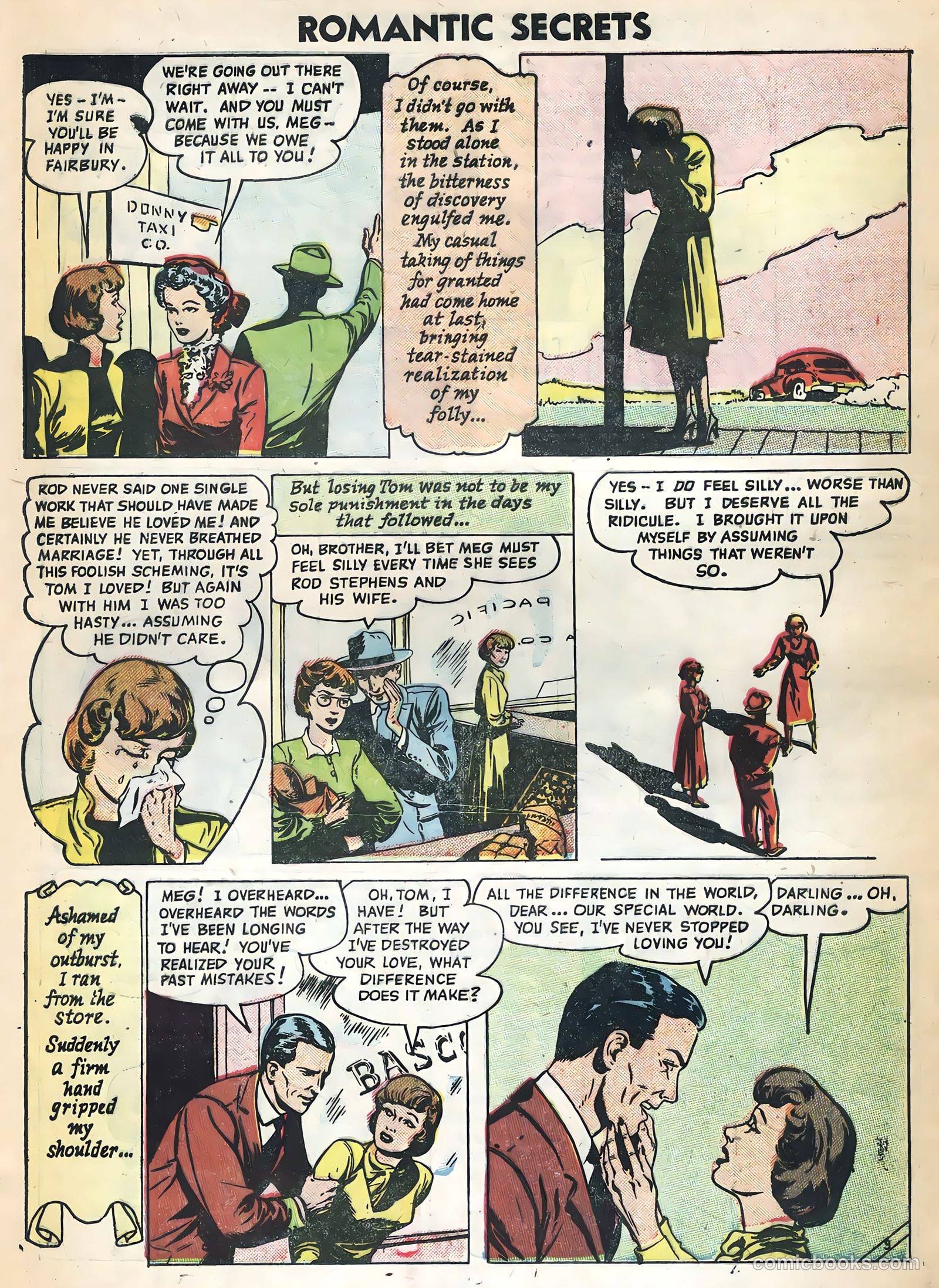 Romantic Secrets #7 (1956) — page 28 of 36