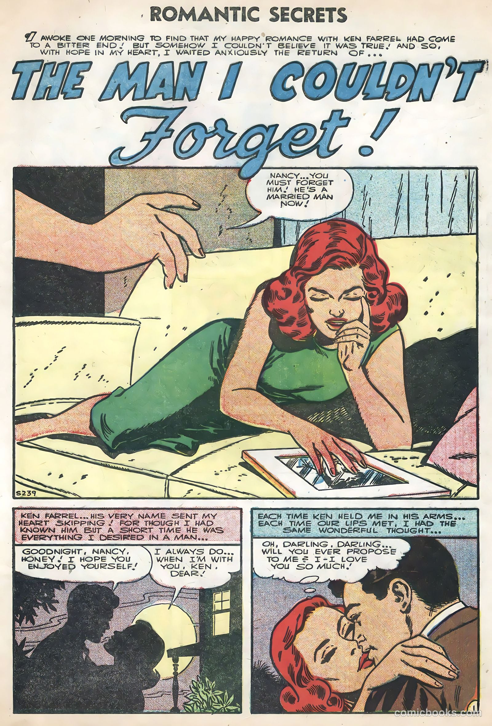 Romantic Secrets #7 (1956) — page 29 of 36