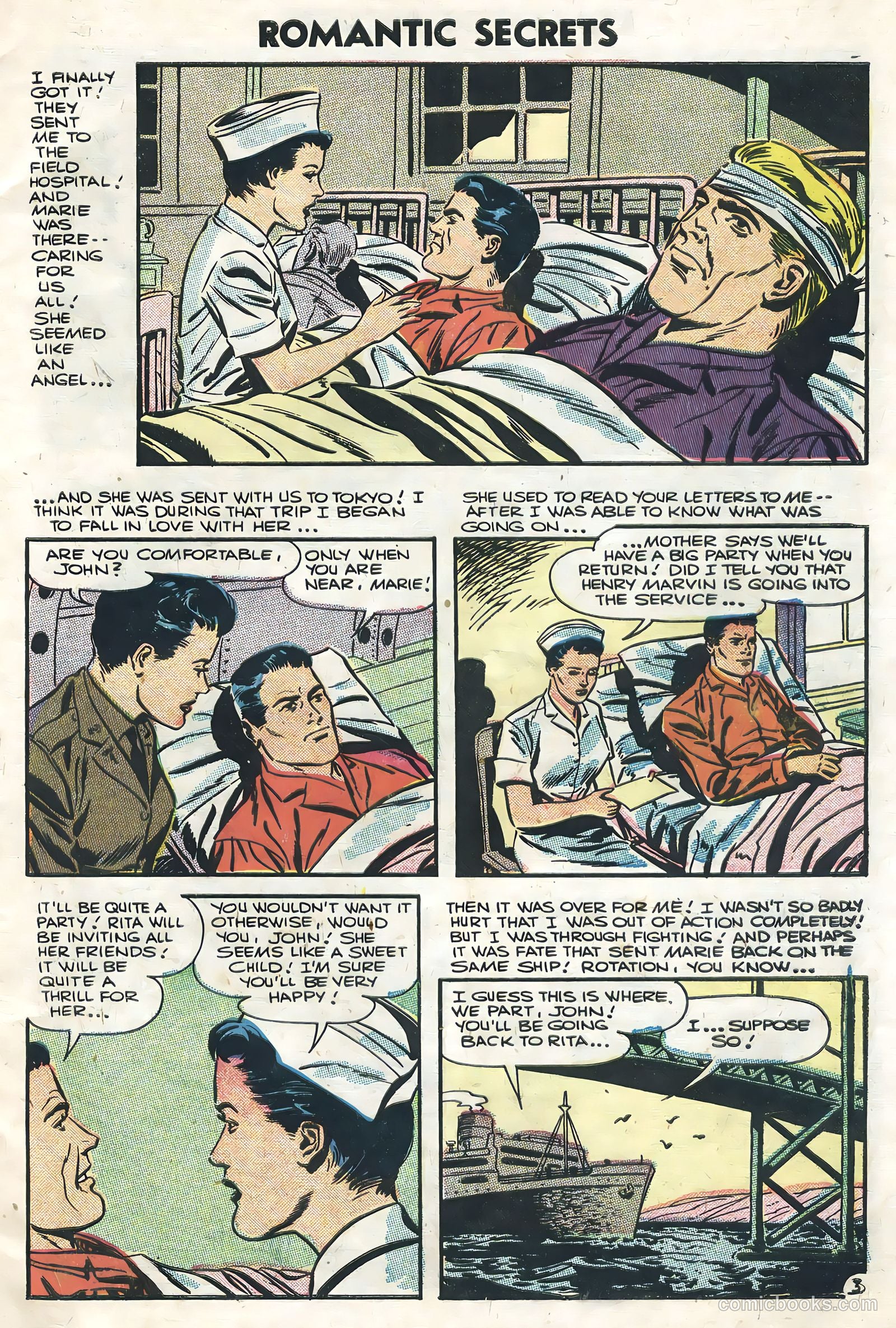 Romantic Secrets #8 (1956) — page 5 of 36