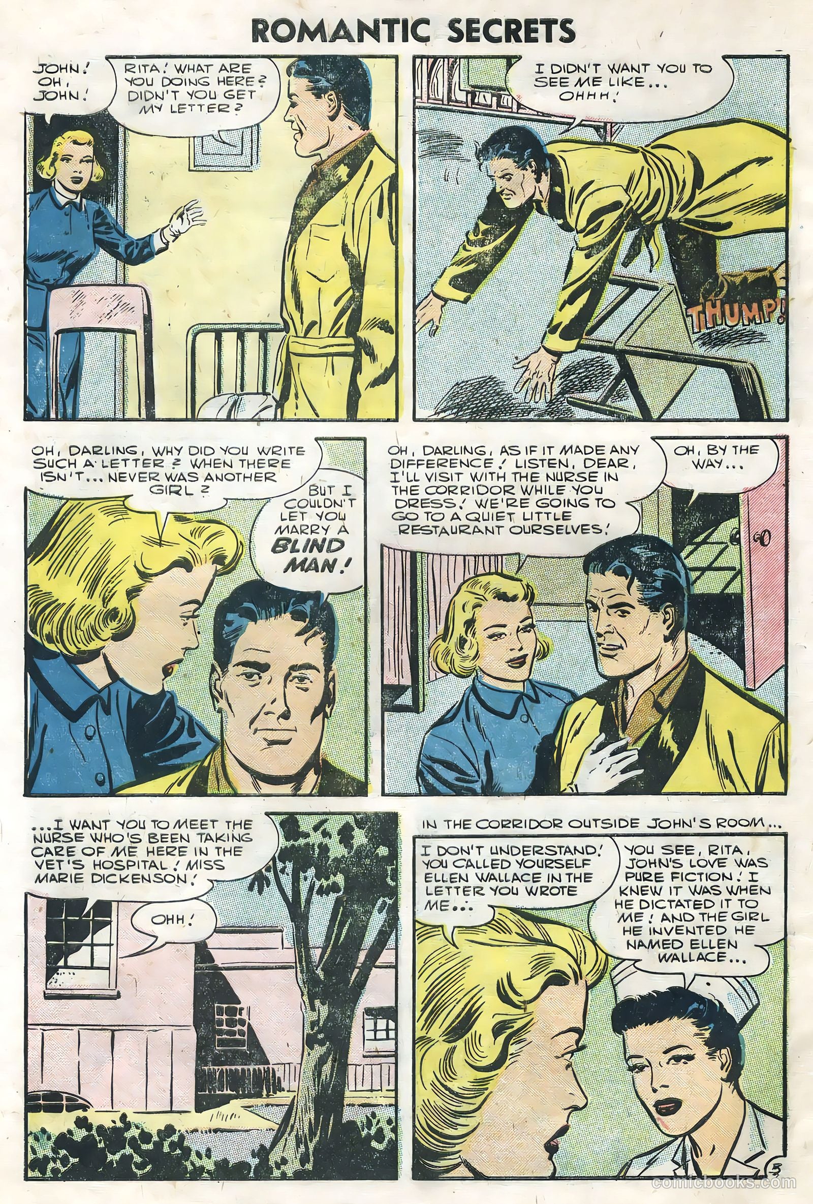 Romantic Secrets #8 (1956) — page 8 of 36