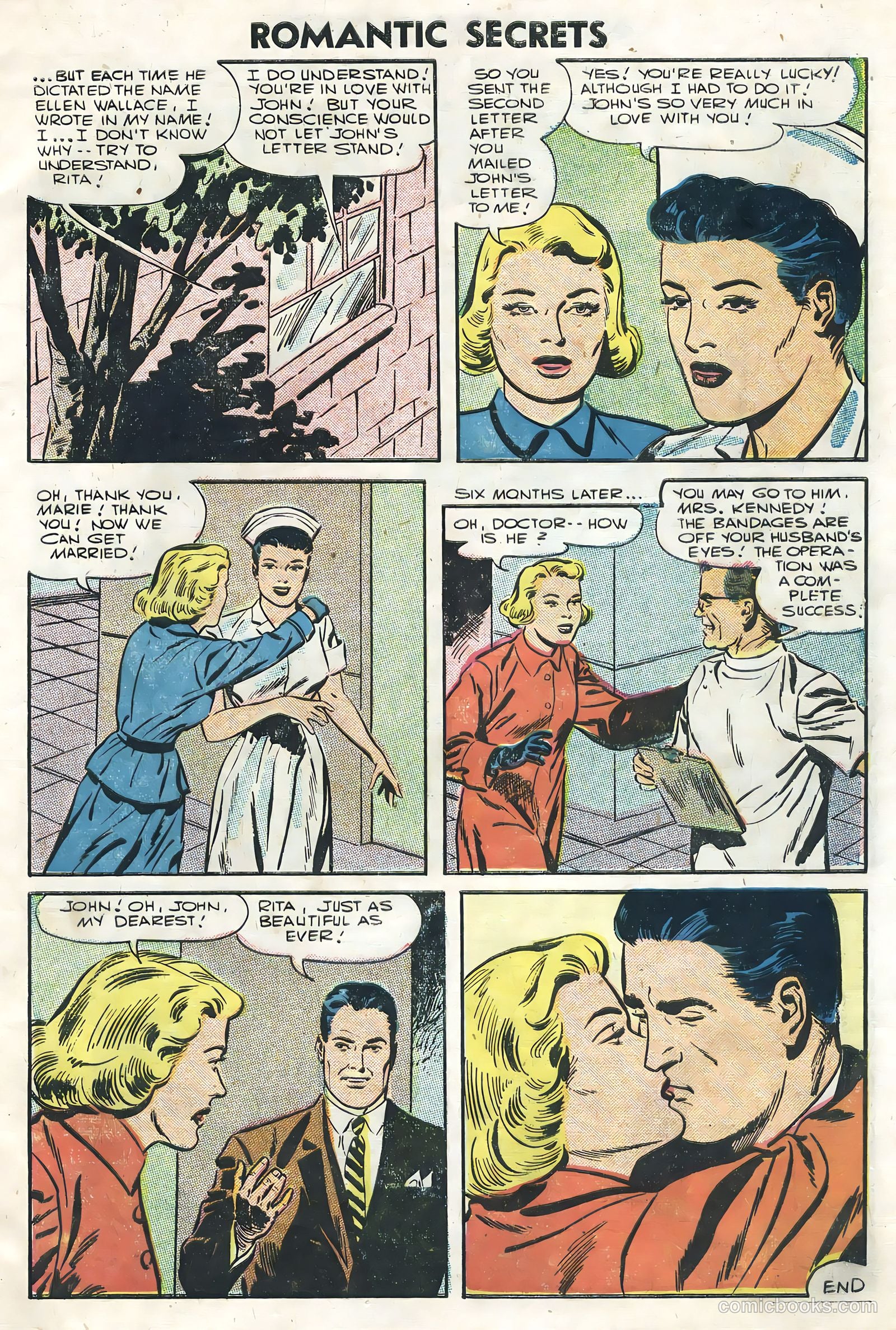 Romantic Secrets #8 (1956) — page 9 of 36