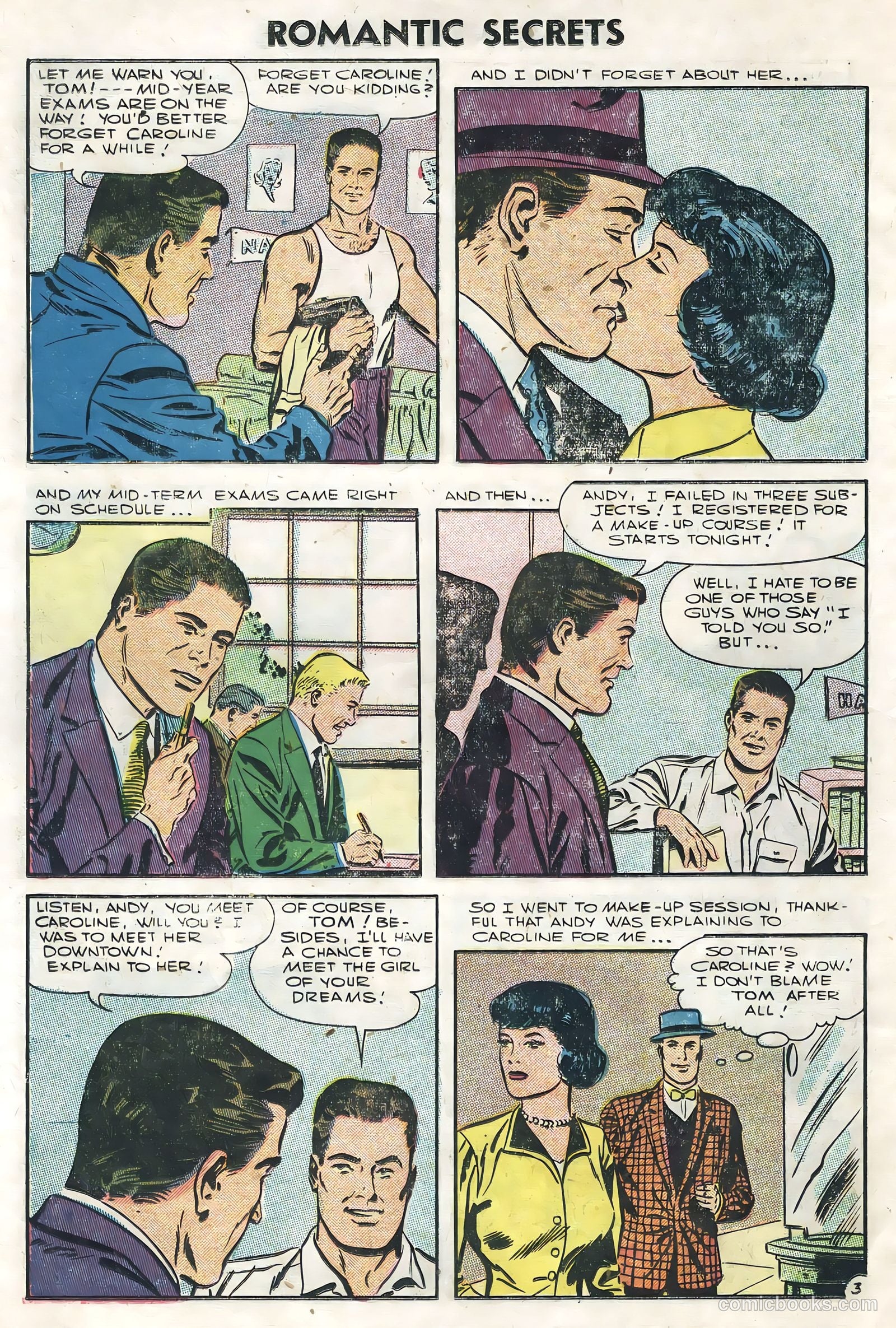 Romantic Secrets #8 (1956) — page 12 of 36