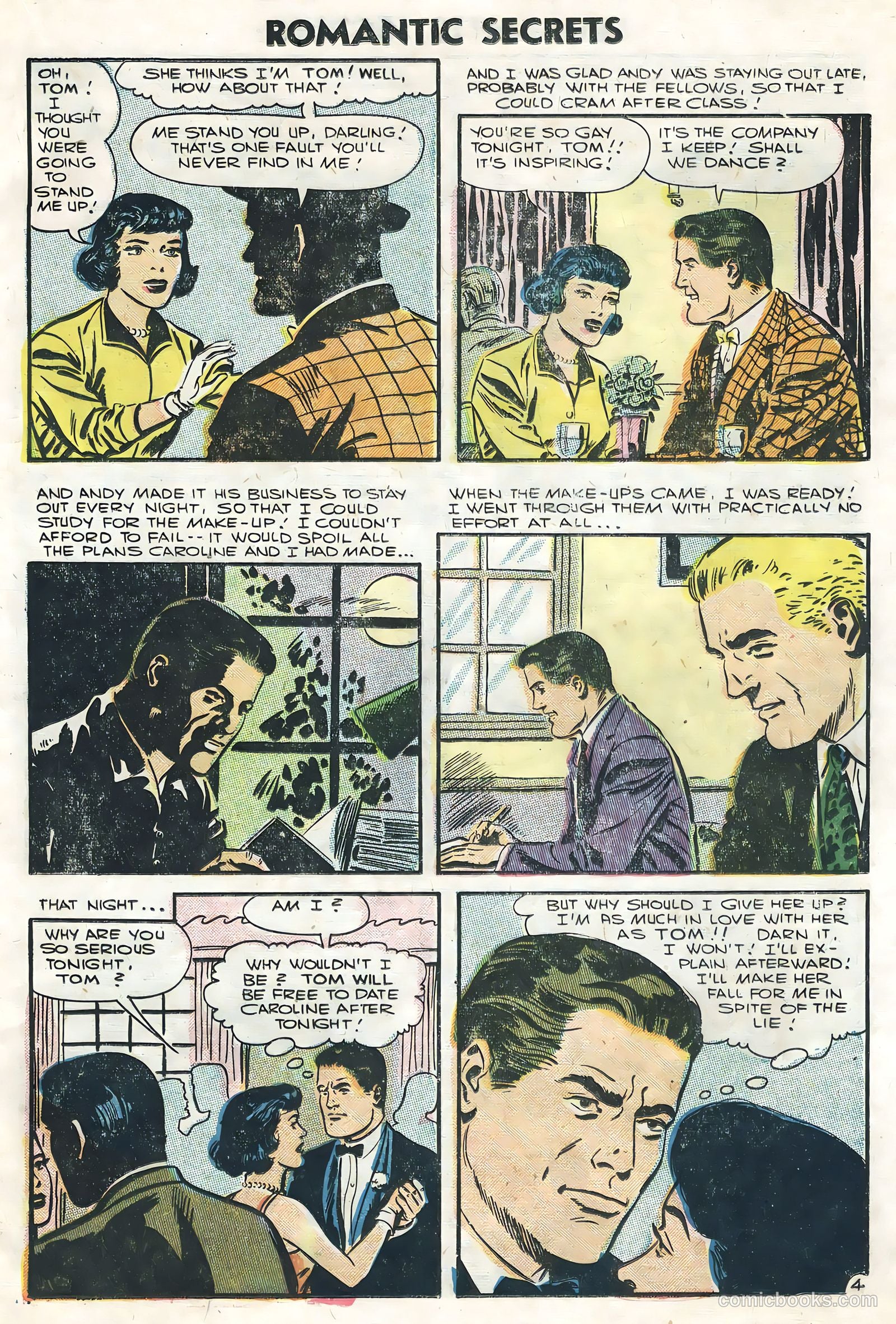 Romantic Secrets #8 (1956) — page 13 of 36