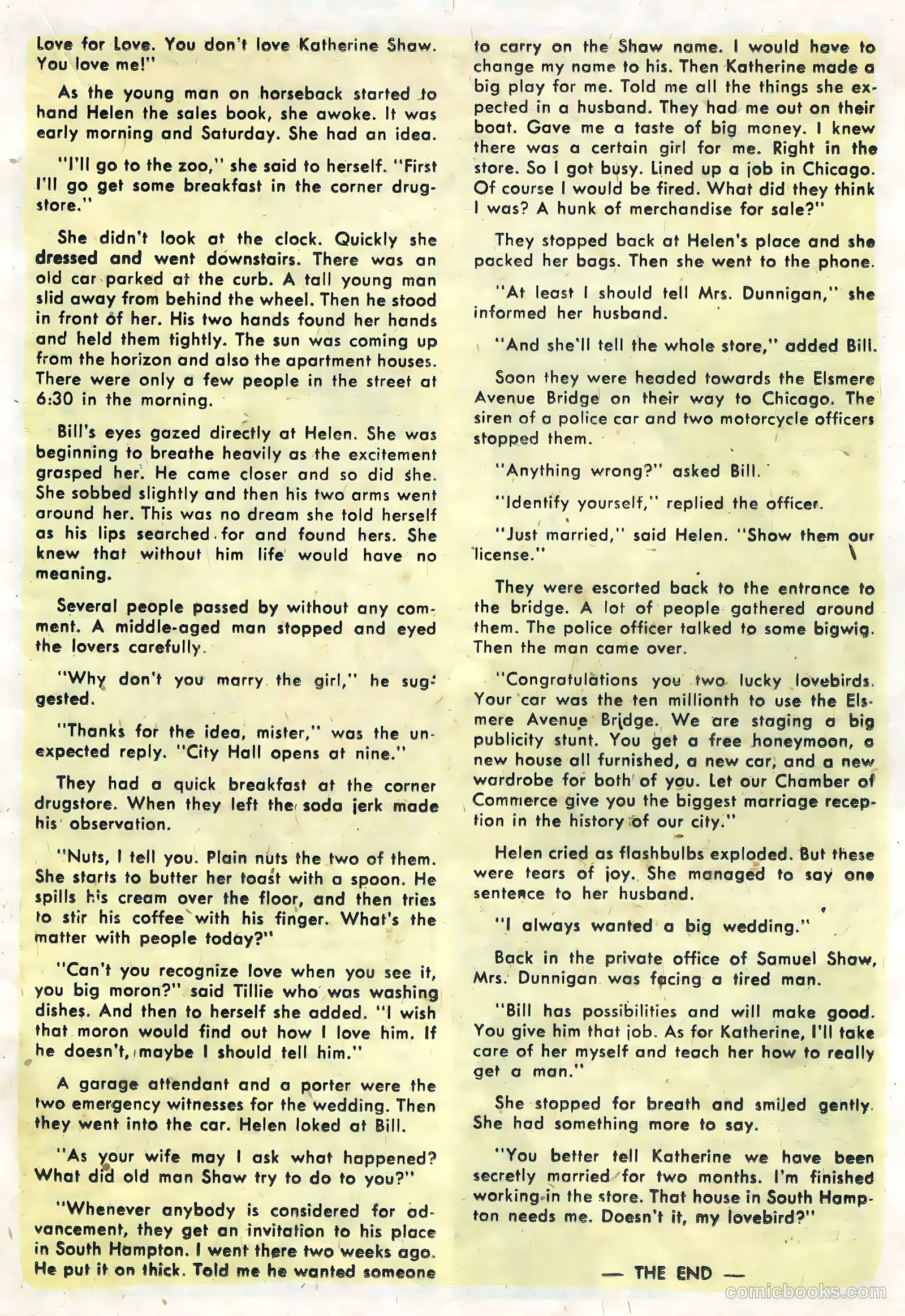 Romantic Secrets #8 (1956) — page 17 of 36