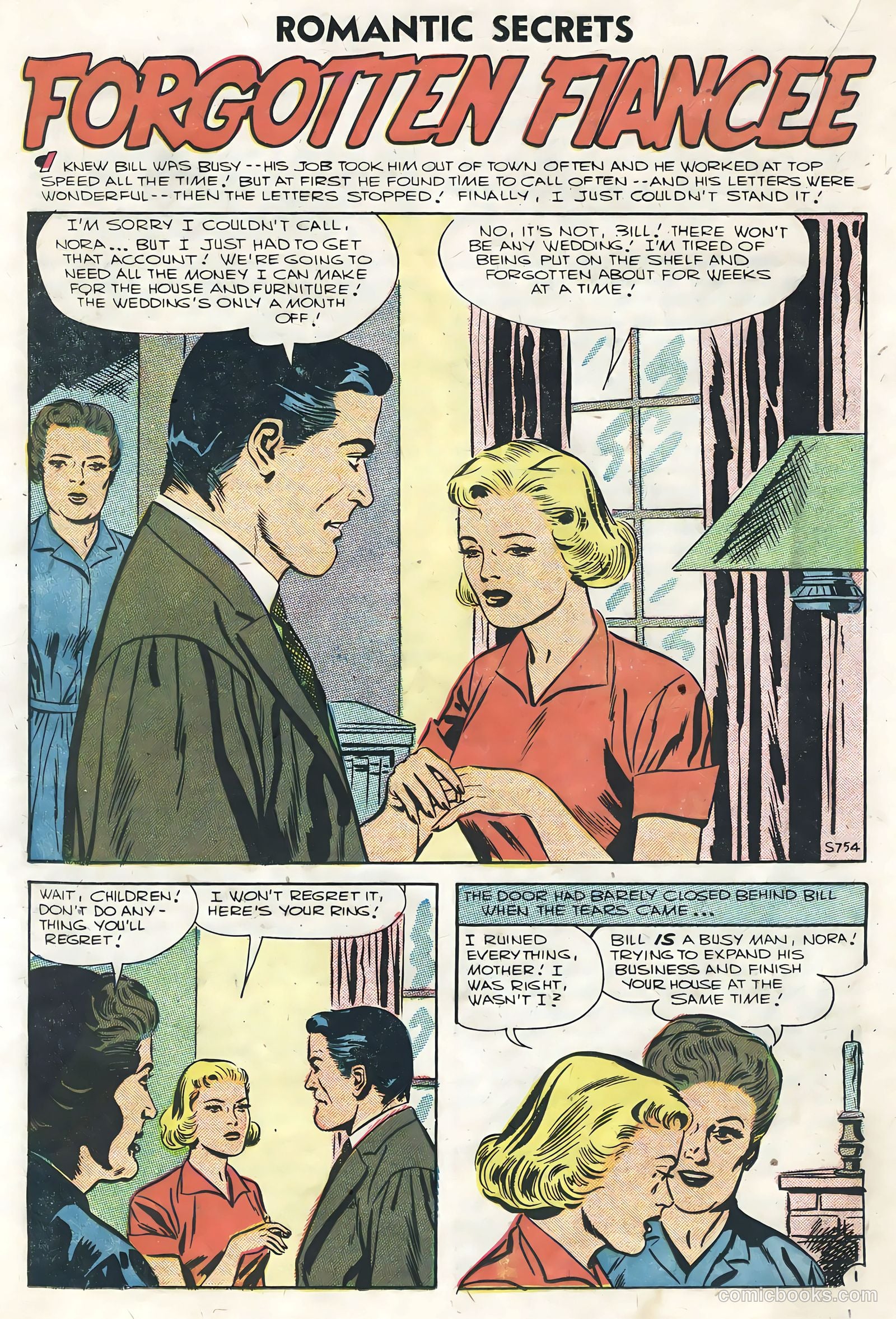 Romantic Secrets #8 (1956) — page 18 of 36