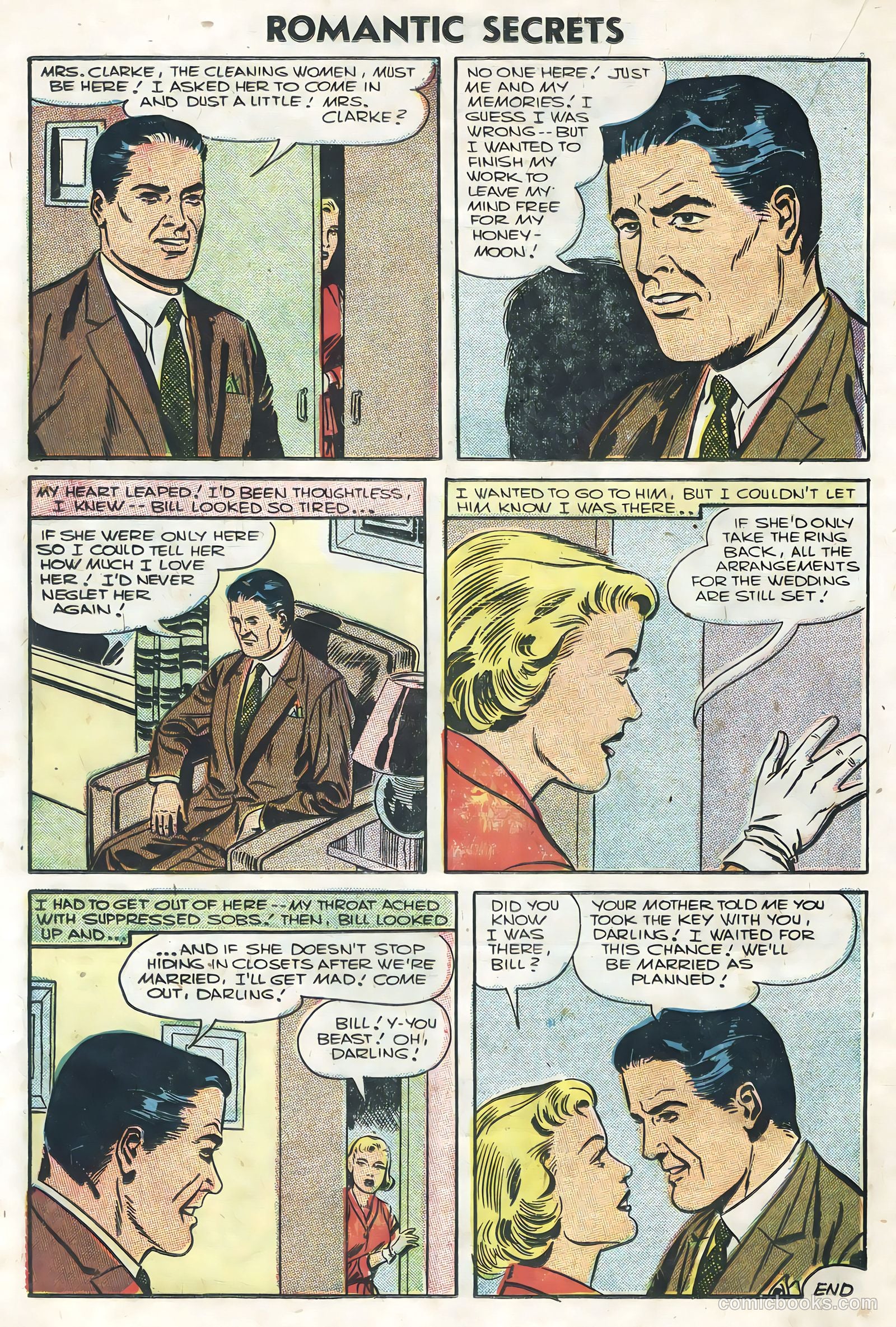 Romantic Secrets #8 (1956) — page 20 of 36