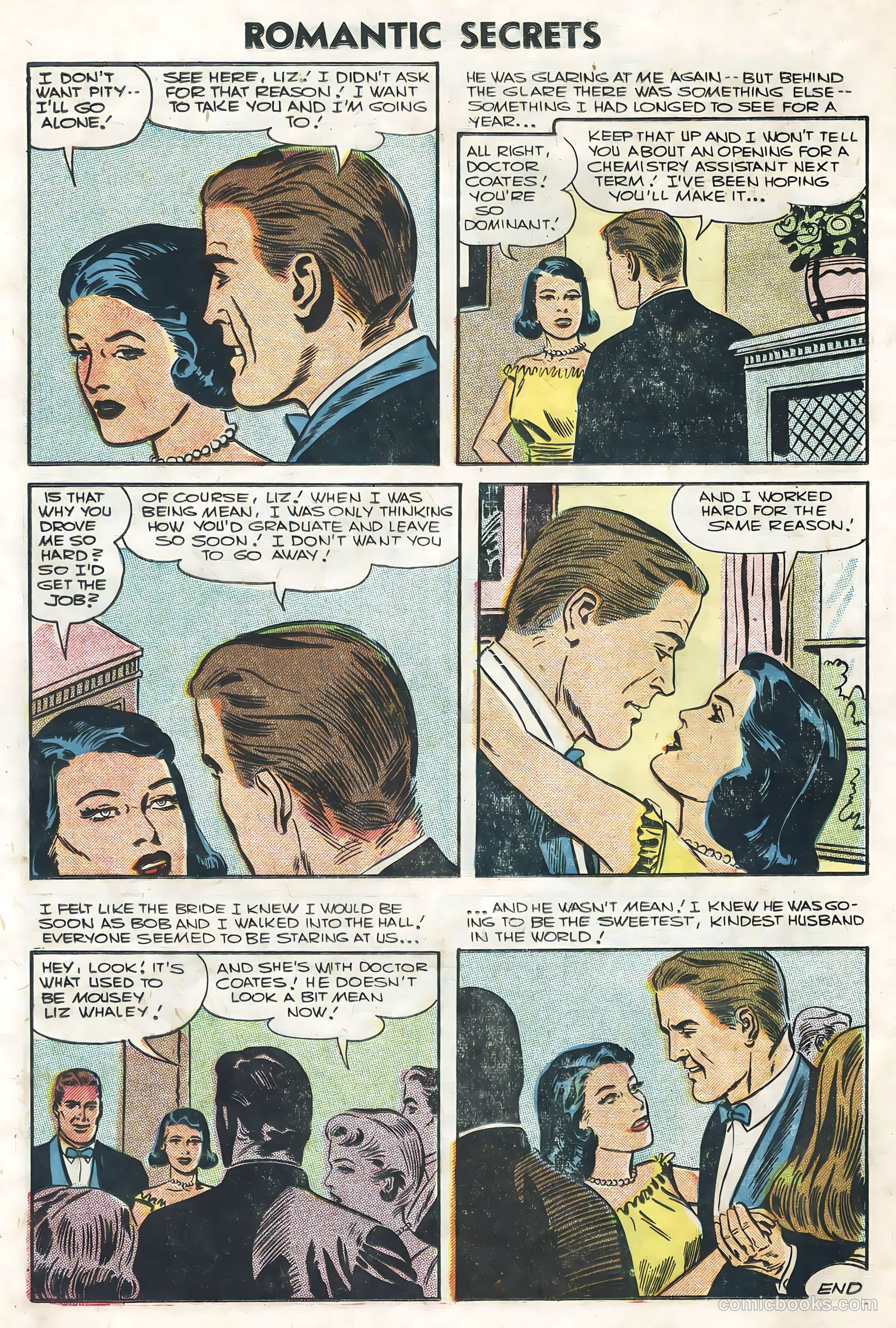 Romantic Secrets #8 (1956) — page 24 of 36