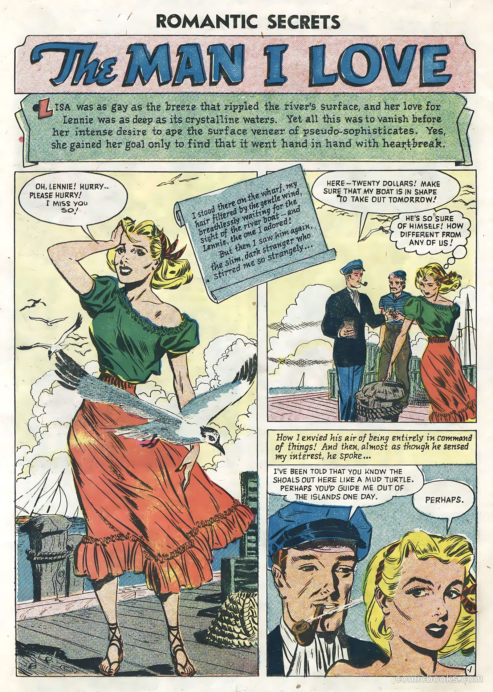 Romantic Secrets #8 (1956) — page 26 of 36
