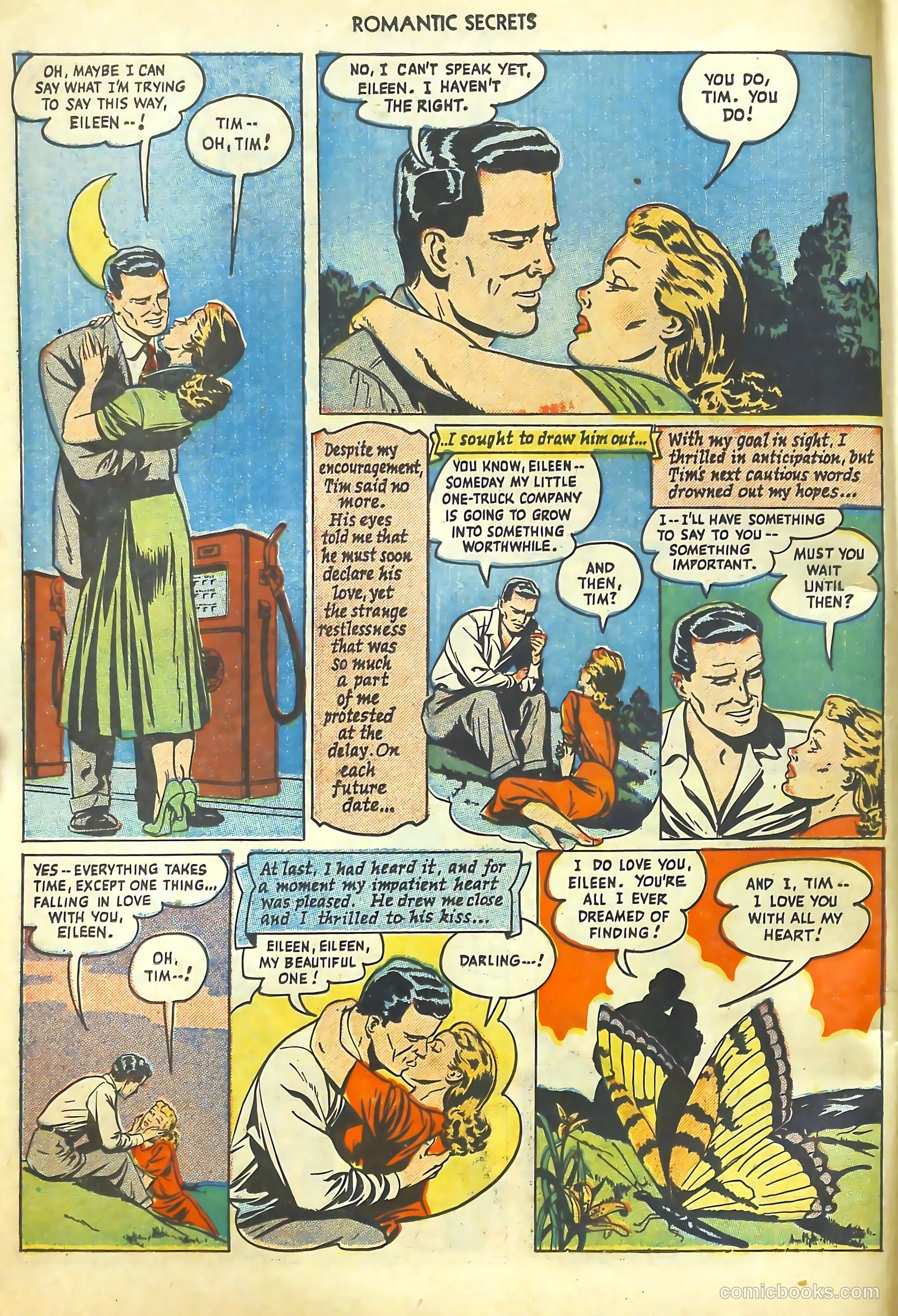 Romantic Secrets #8 (1950) — page 8 of 52